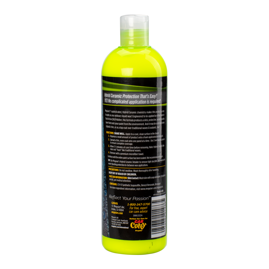 Meguiar’s Hybrid Ceramic Liquid Wax LongLasting Ceramic Protection