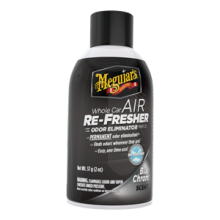 Meguiar's® Whole Car Air Re-Fresher Odor Eliminator - Black Chrome Scent - G181302, 2 oz