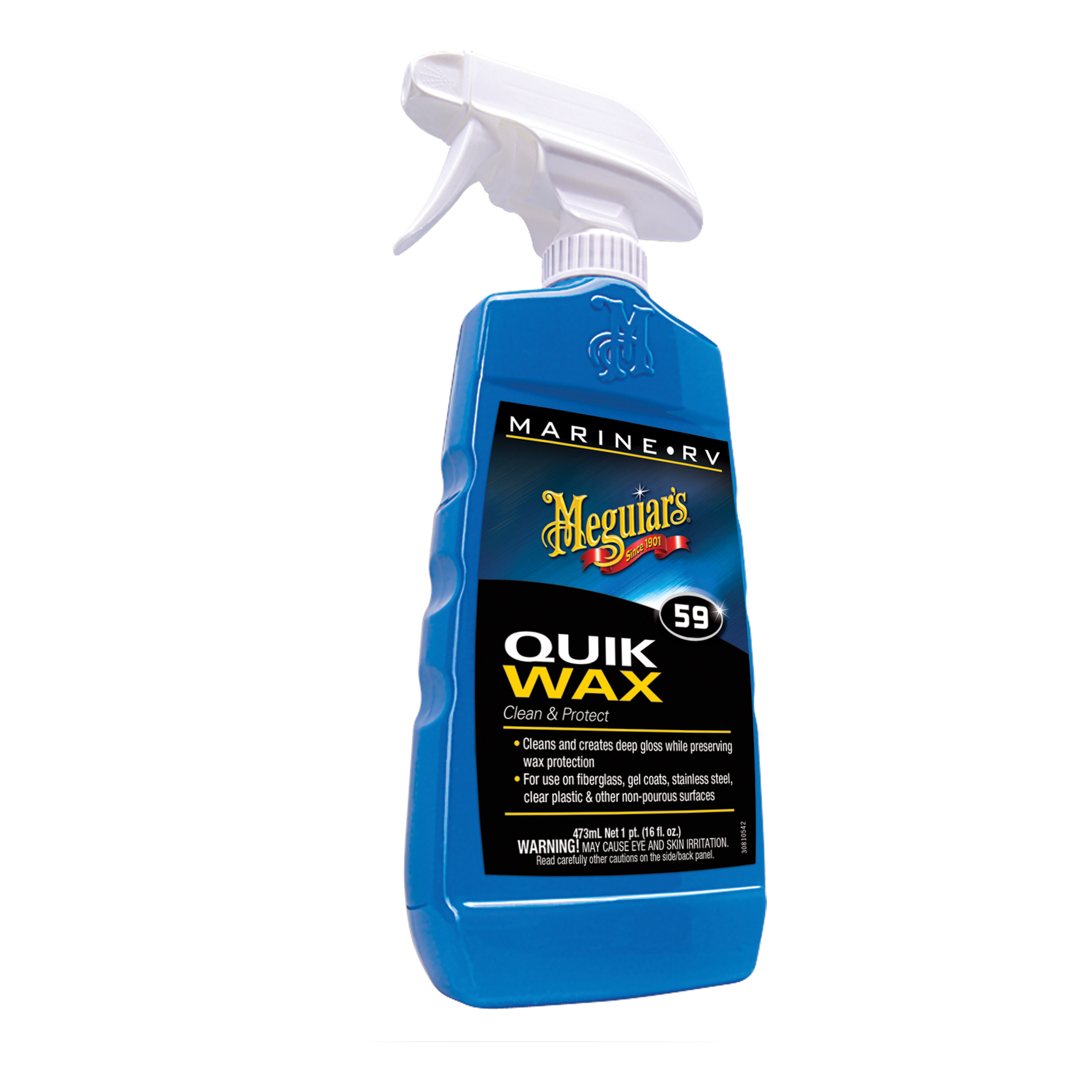 Meguiar's® Marine/RV Quik Wax® Clean & Protect, M5916, 16 Oz, Spray