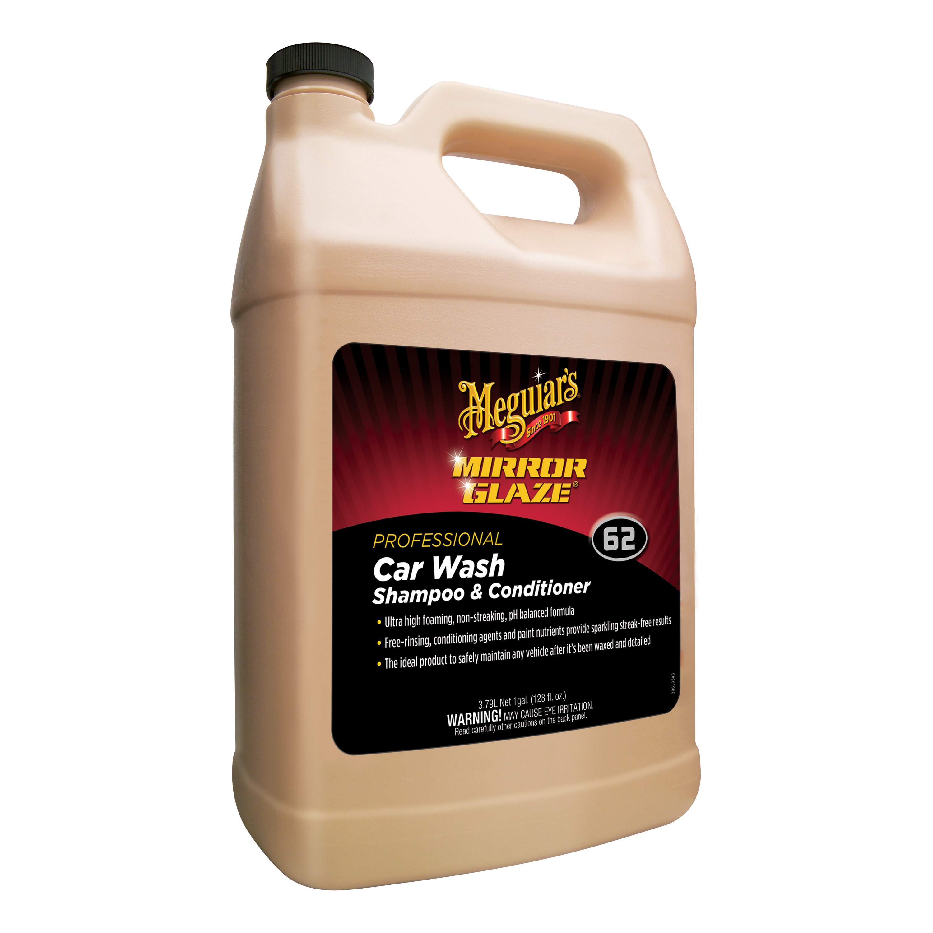 Meguiar's® Mirror Glaze® Professional Carwash Shampoo & Conditioner, M6201,  1 Gallon