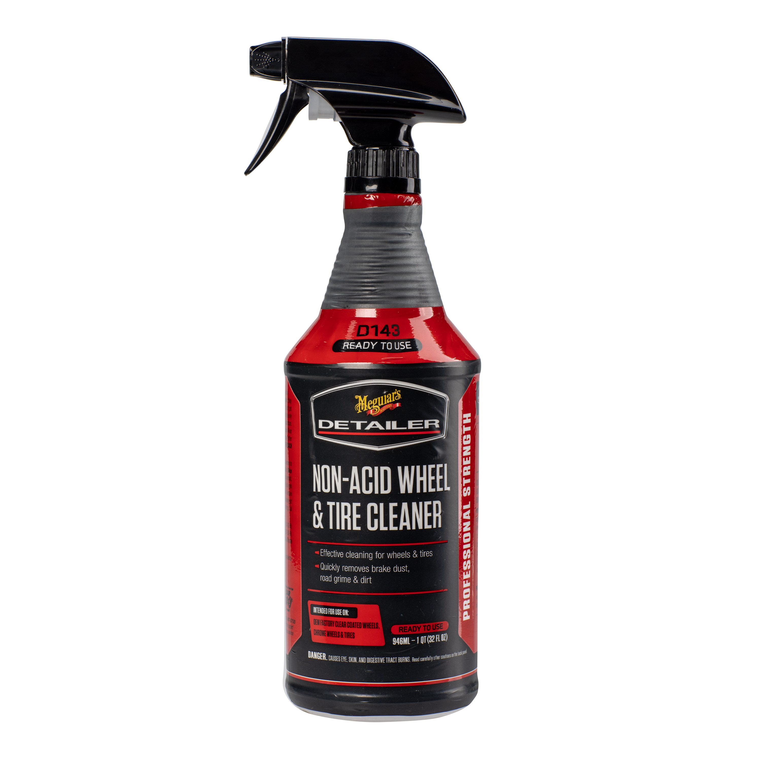 Meguiar's Non-Acid Wheel & Tyre Cleaner 946ml - DRTU14332 - Meguiars