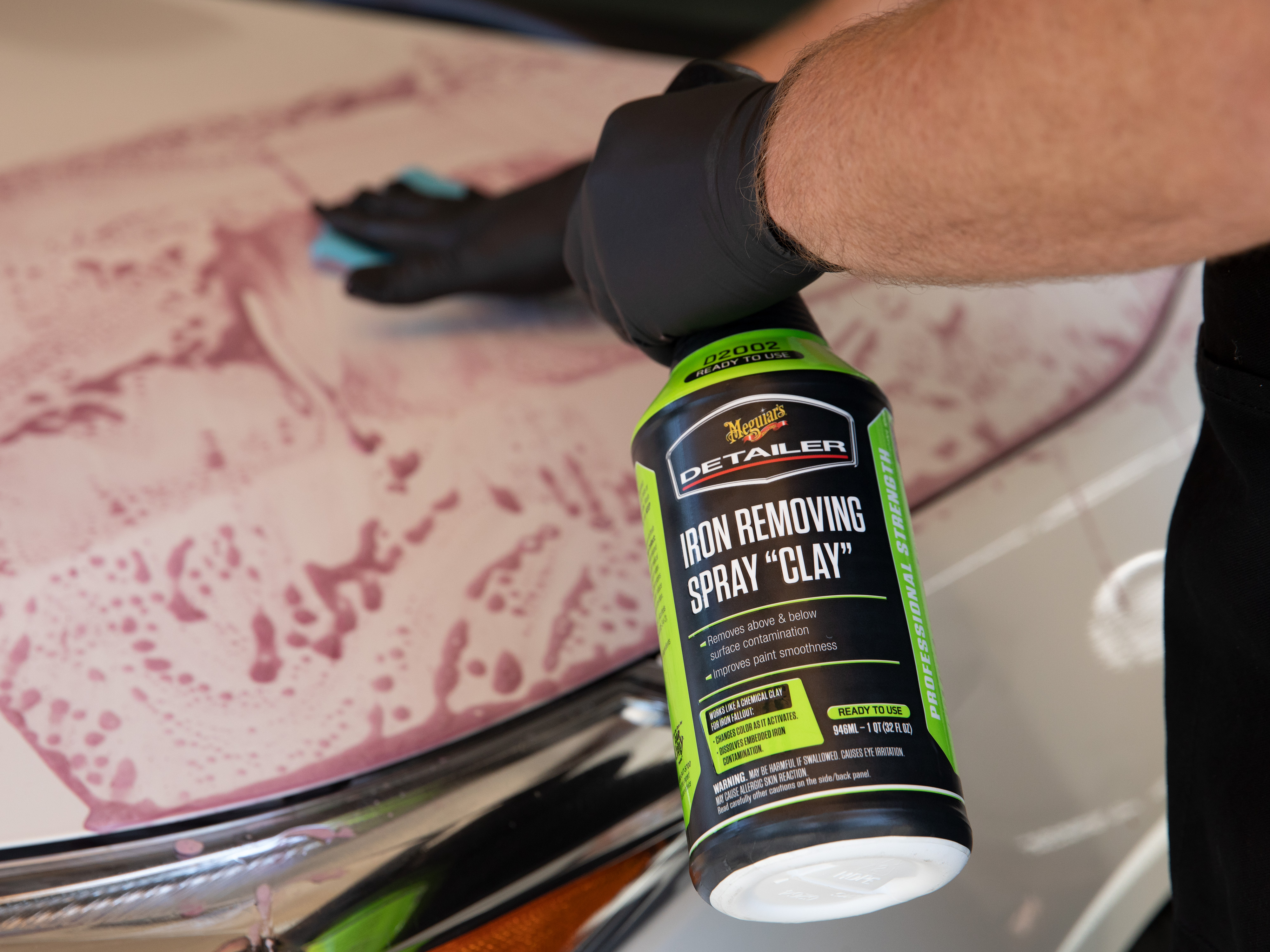 Meguiar's Iron Removing Spray Clay - Industrial Fallout & Iron