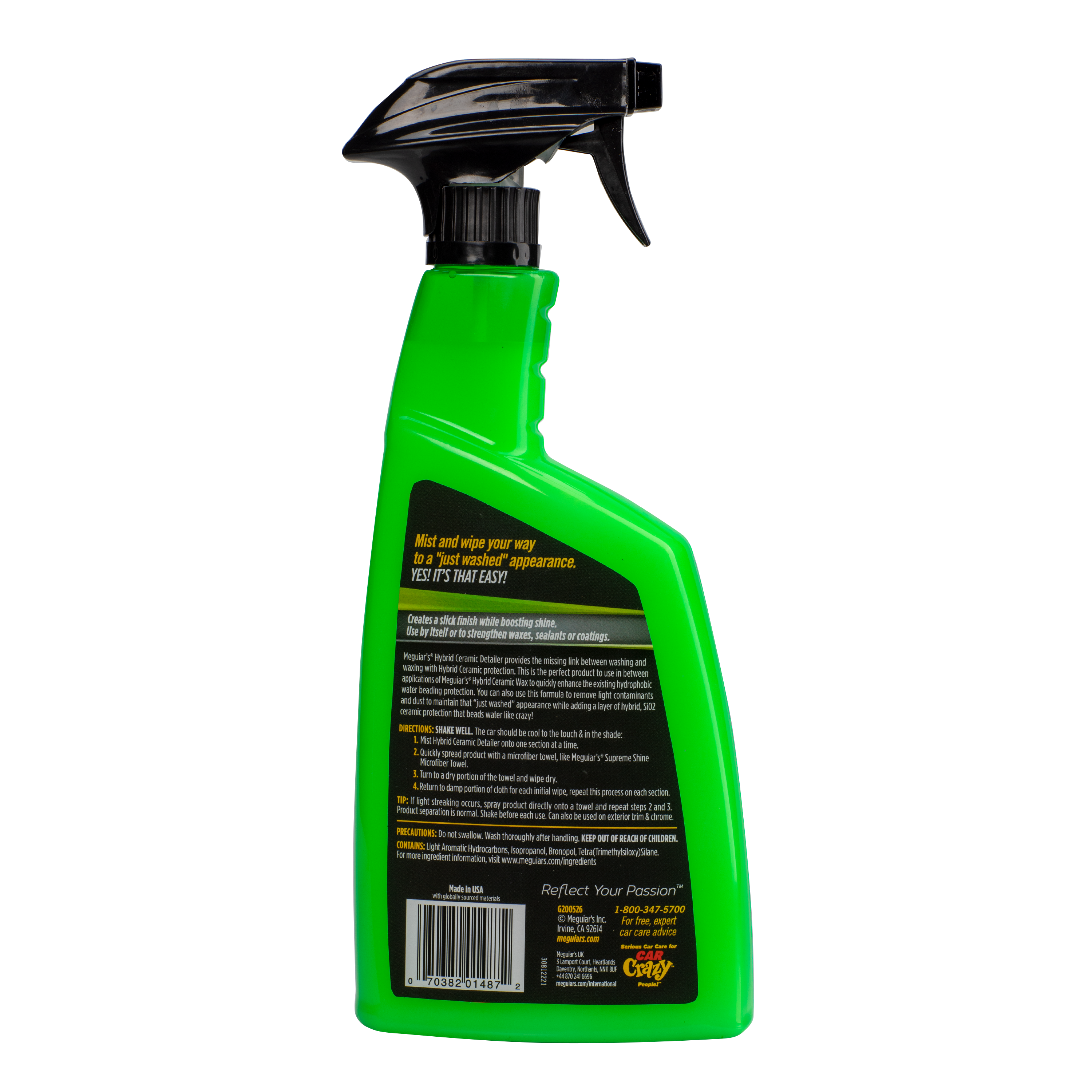 Detallador Meguiars Quik Detailer ,spray,cera Liquida,brillo