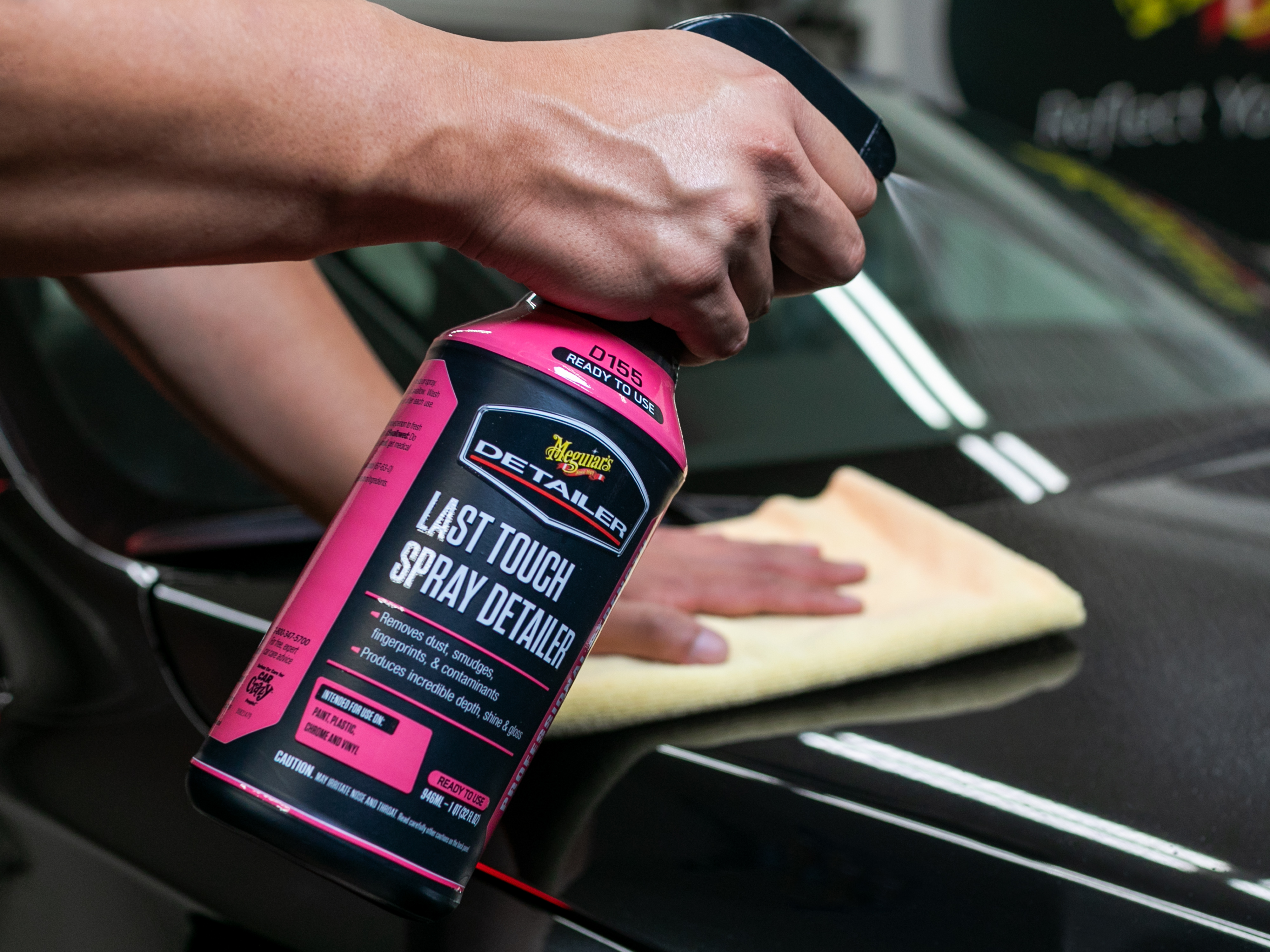 Meguiar's Last Touch Spray Detailer, Ready to Use Pro-Grade