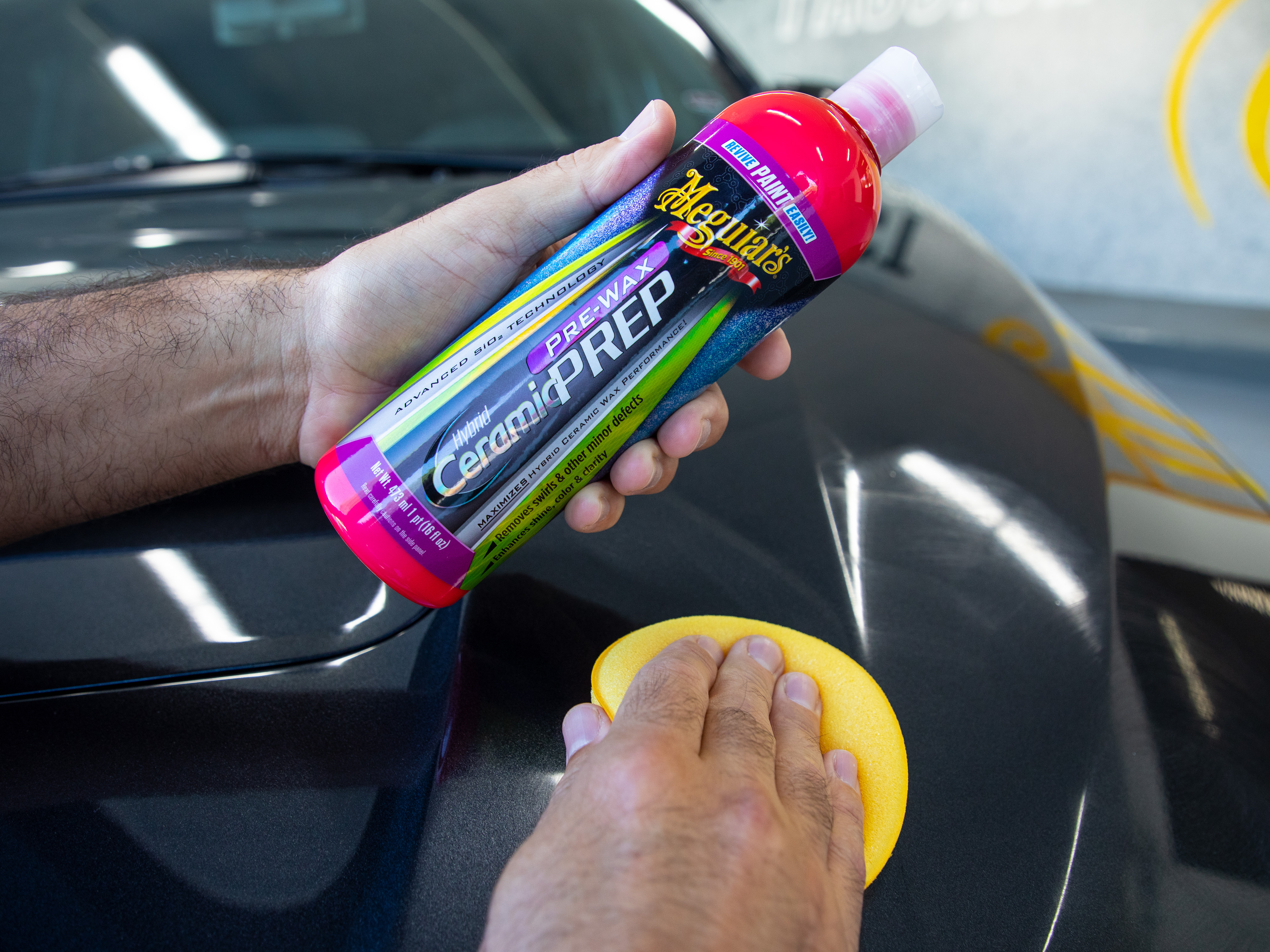 Meguiar's Hybrid Ceramic Pre-Wax Prep, G220416, 16 Oz | Meguiar's