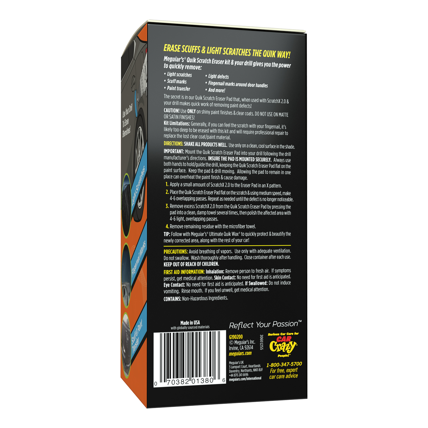 Meguiars Swirl-Free Kit for Machine Application, Meguiars Swirl Remover  Kit, Meguiars Machine Polishing Kit