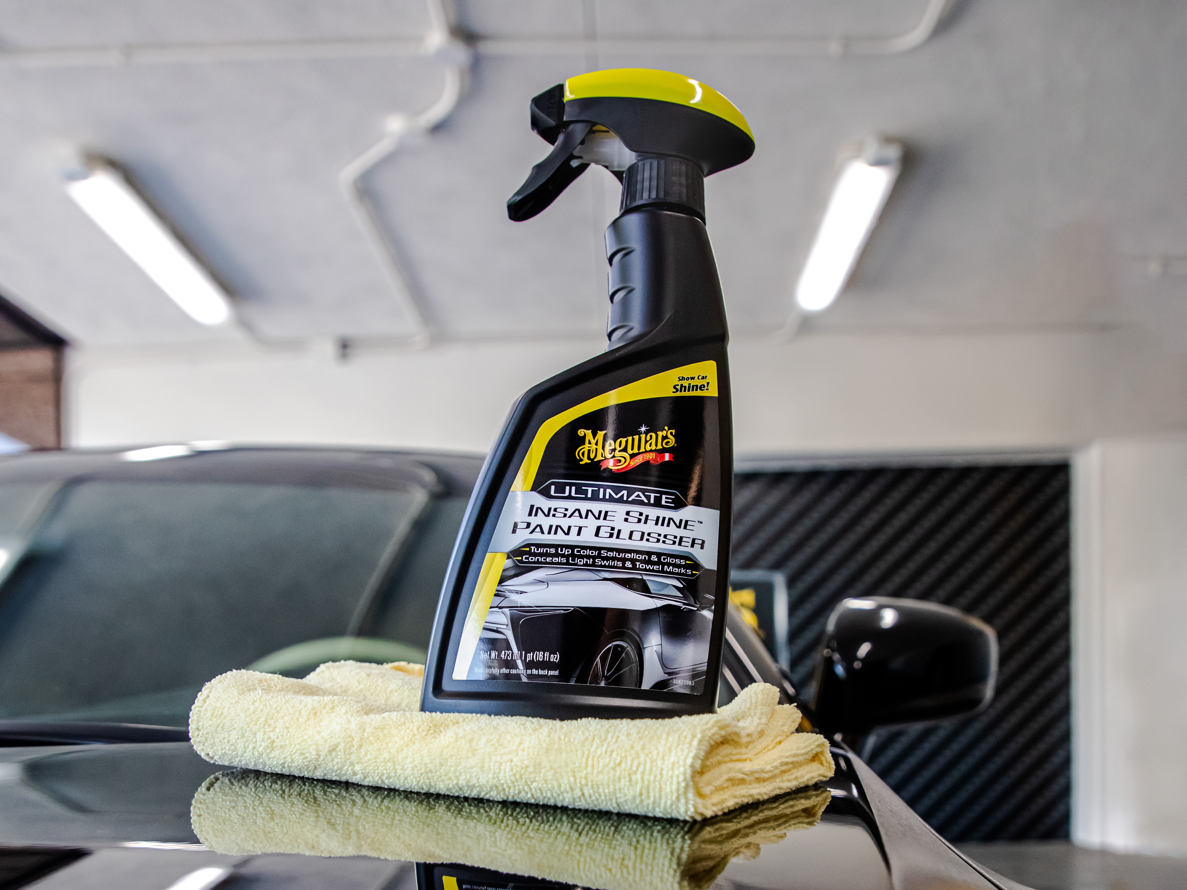 Meguiar's - DELETE the dust, ENHANCE the gloss and maintain a JUST