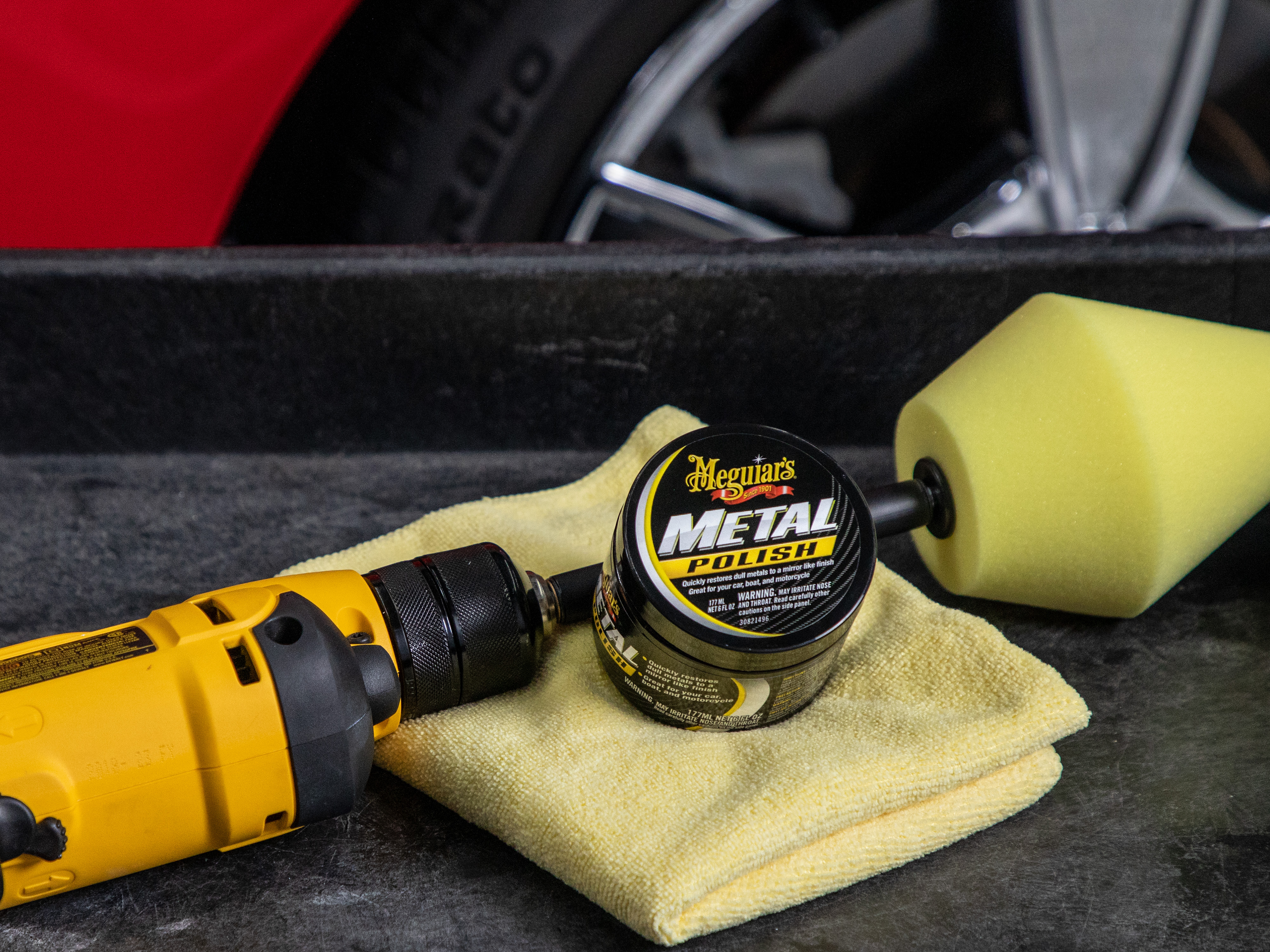 Meguiars Metal Polish 6oz | Aluminum and Chrome Polish