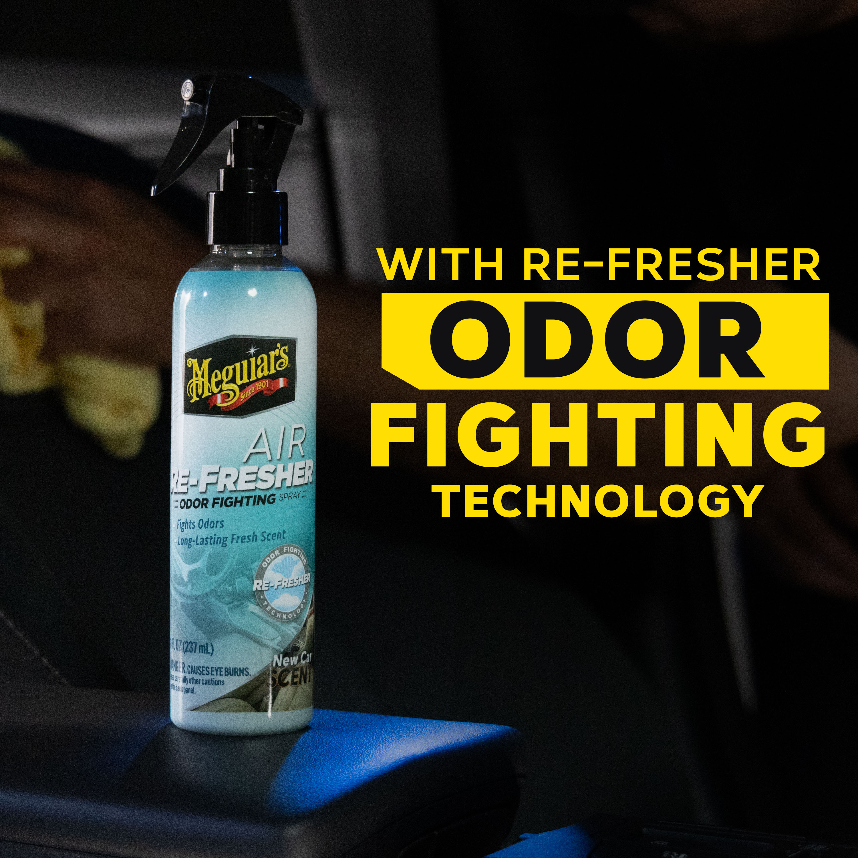 Meguiar’s, New Car Air Refresher Trigger, G250608, 8oz