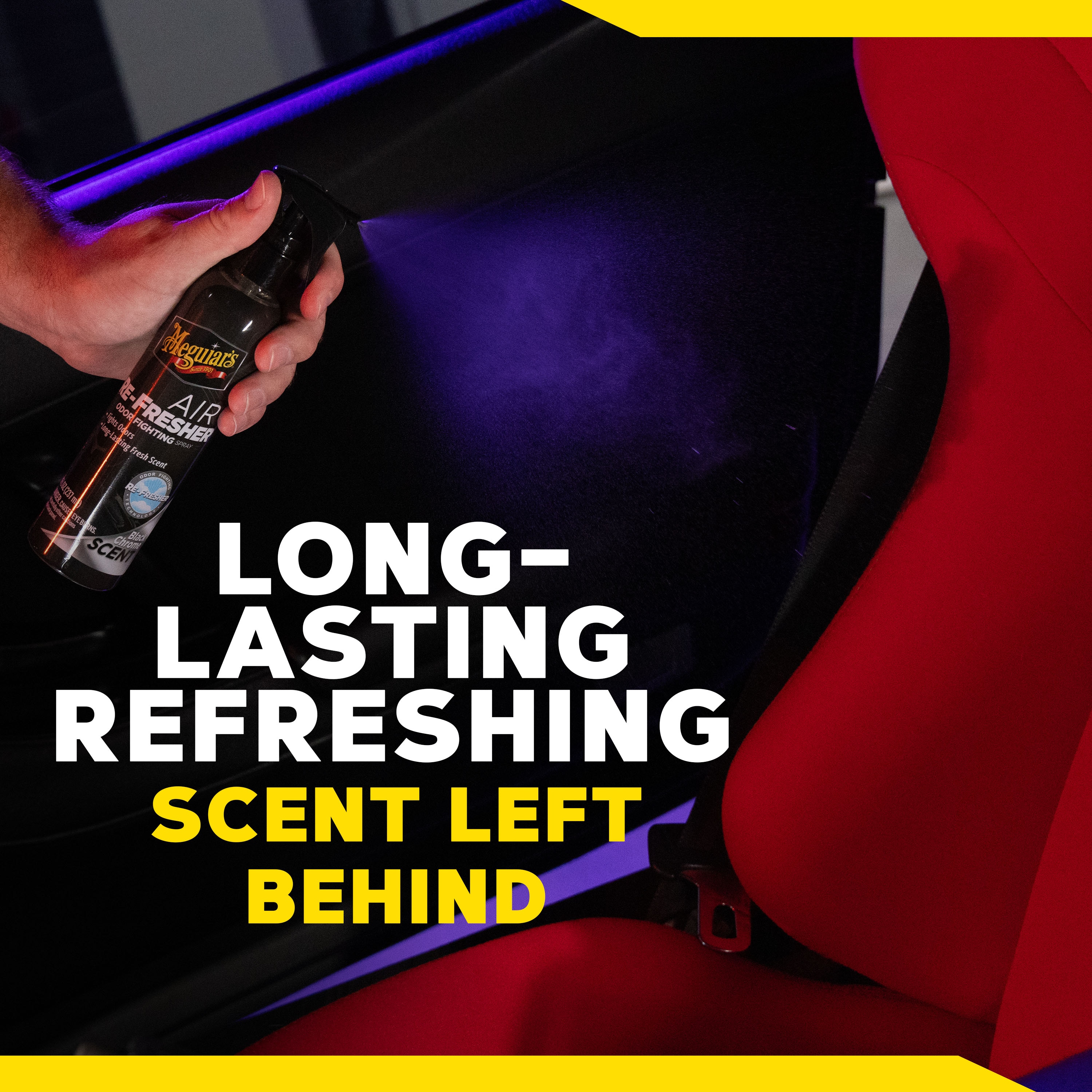 Meguiar’s, Black Chrome Air Refresher Trigger, G250708, 8oz