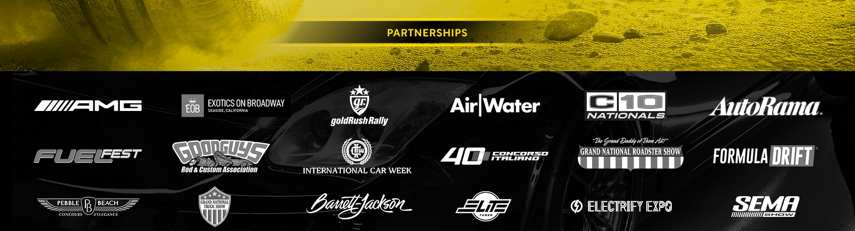 Listing of Meguiar's Brand Partners