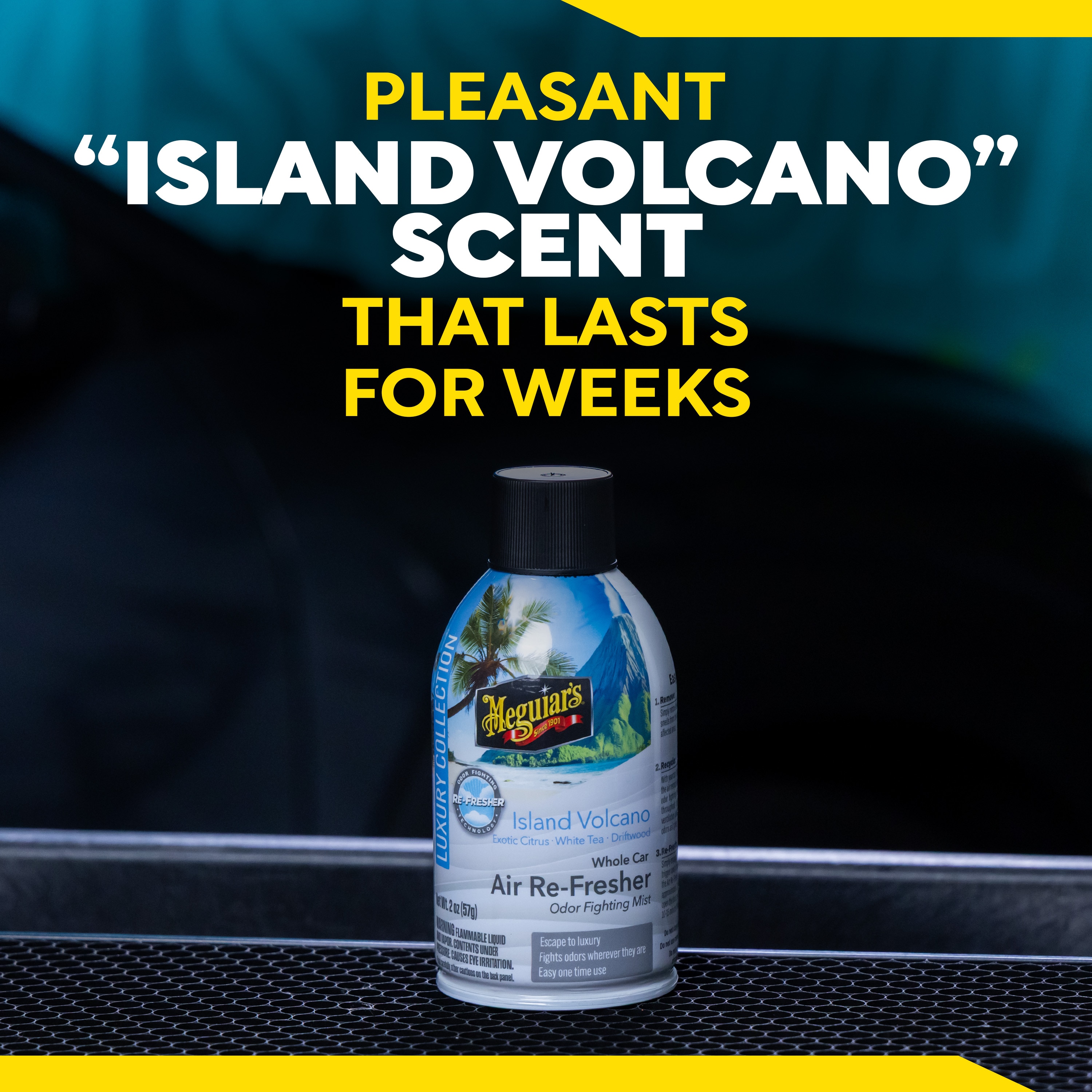 G262502 Whole Car Air Refresher - Island Volcano