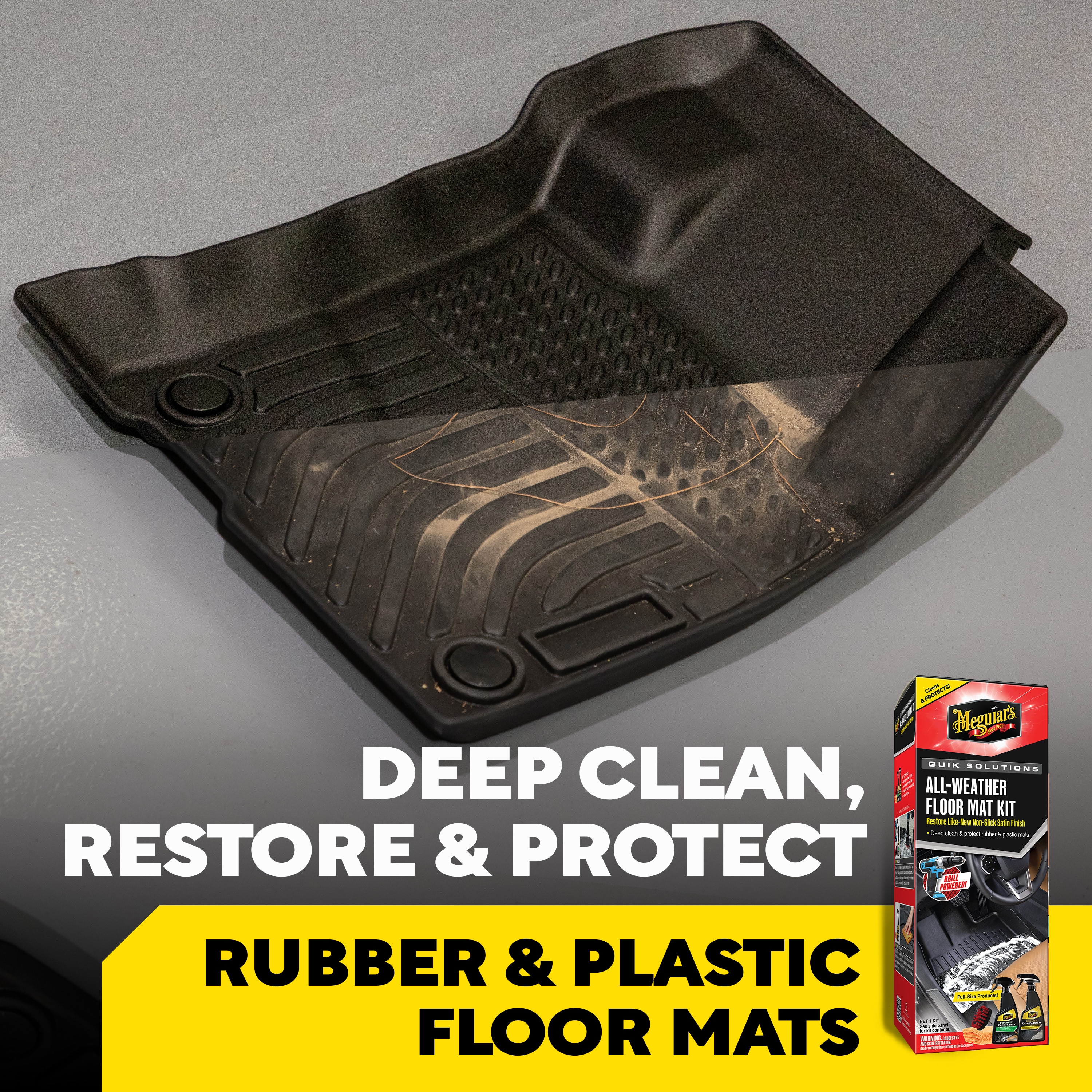 G55267 Quik Solutions All Weather Floor Mat Kit