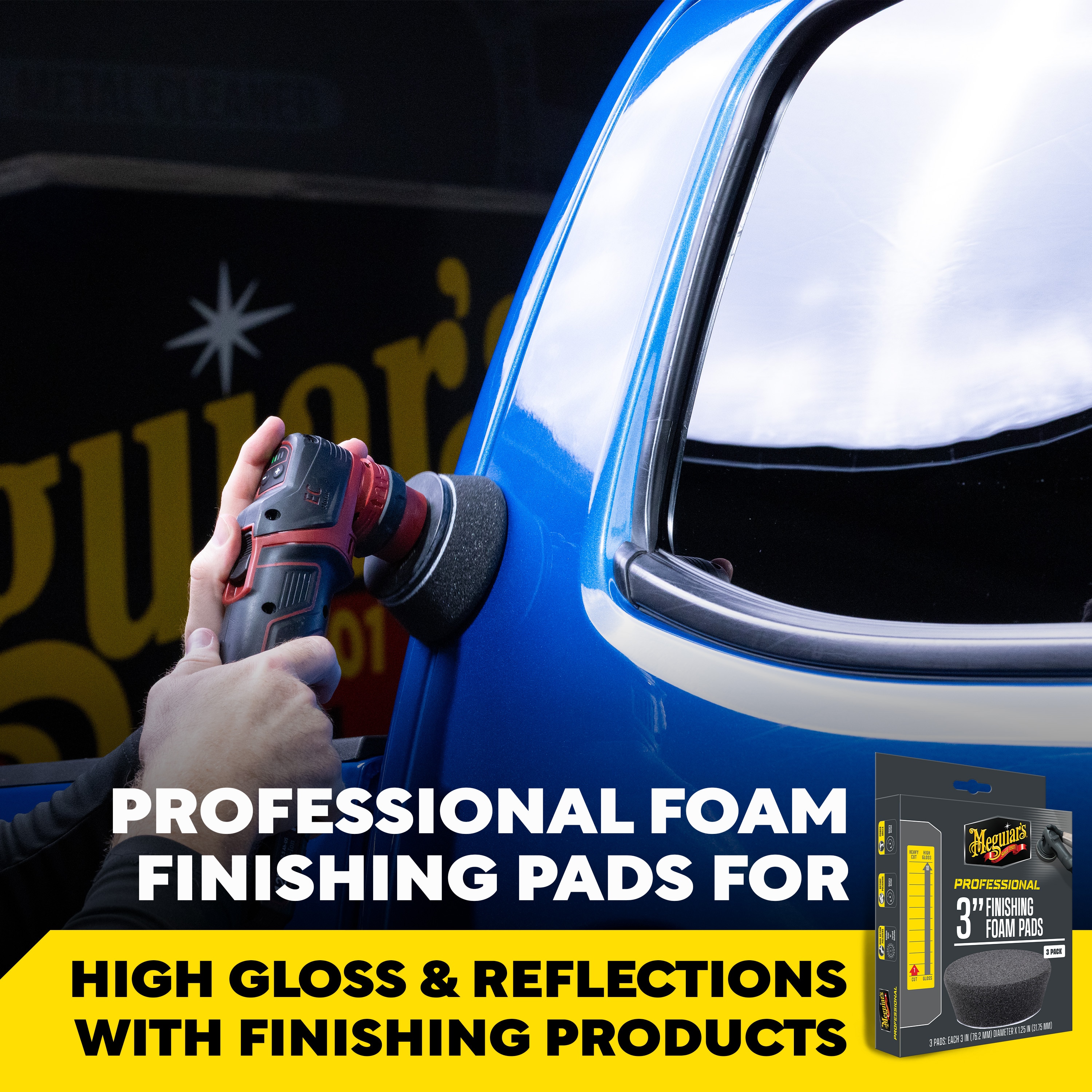 M3FFP3 3in Foam Finishing Pad