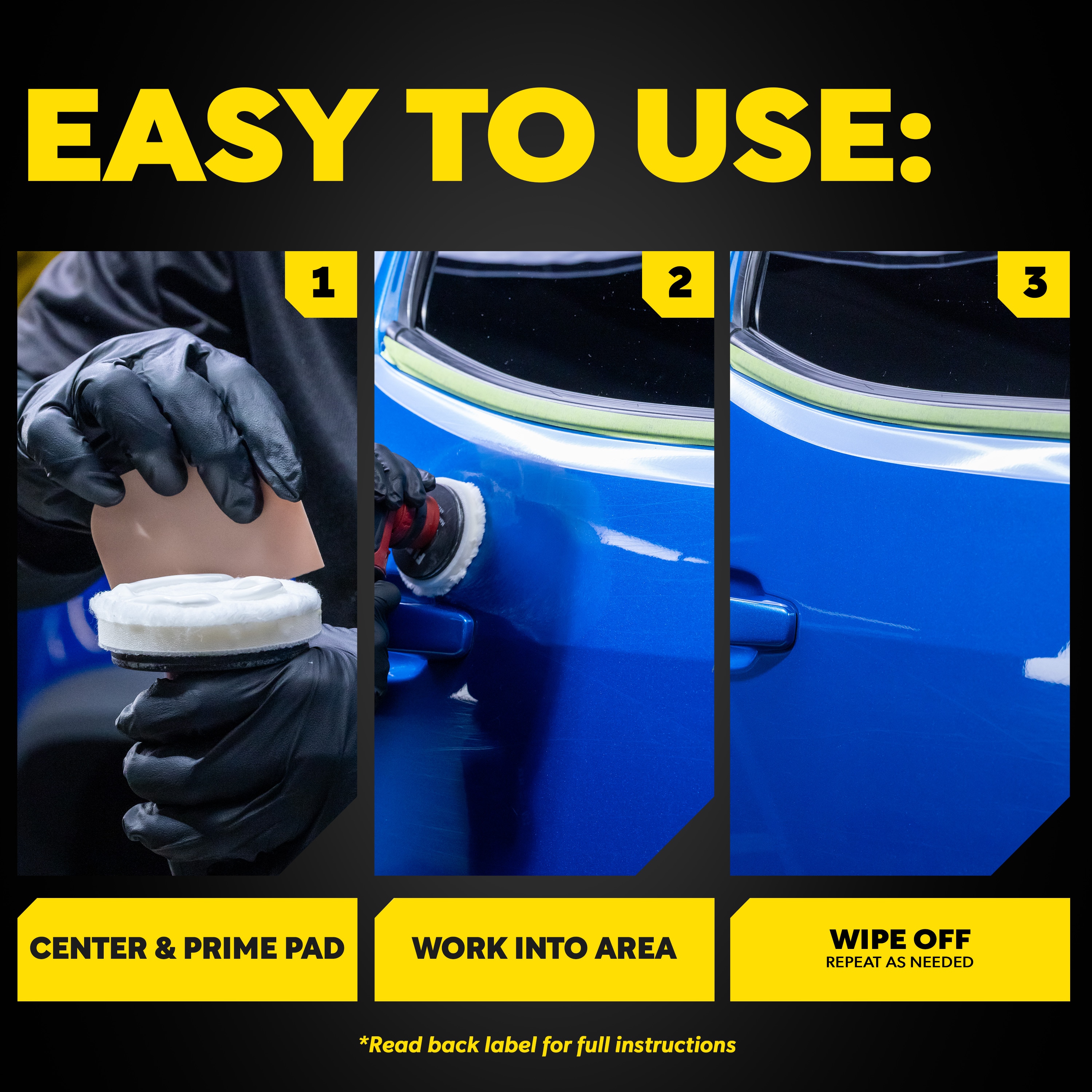 M3MFP3 3in Microfiber Pad