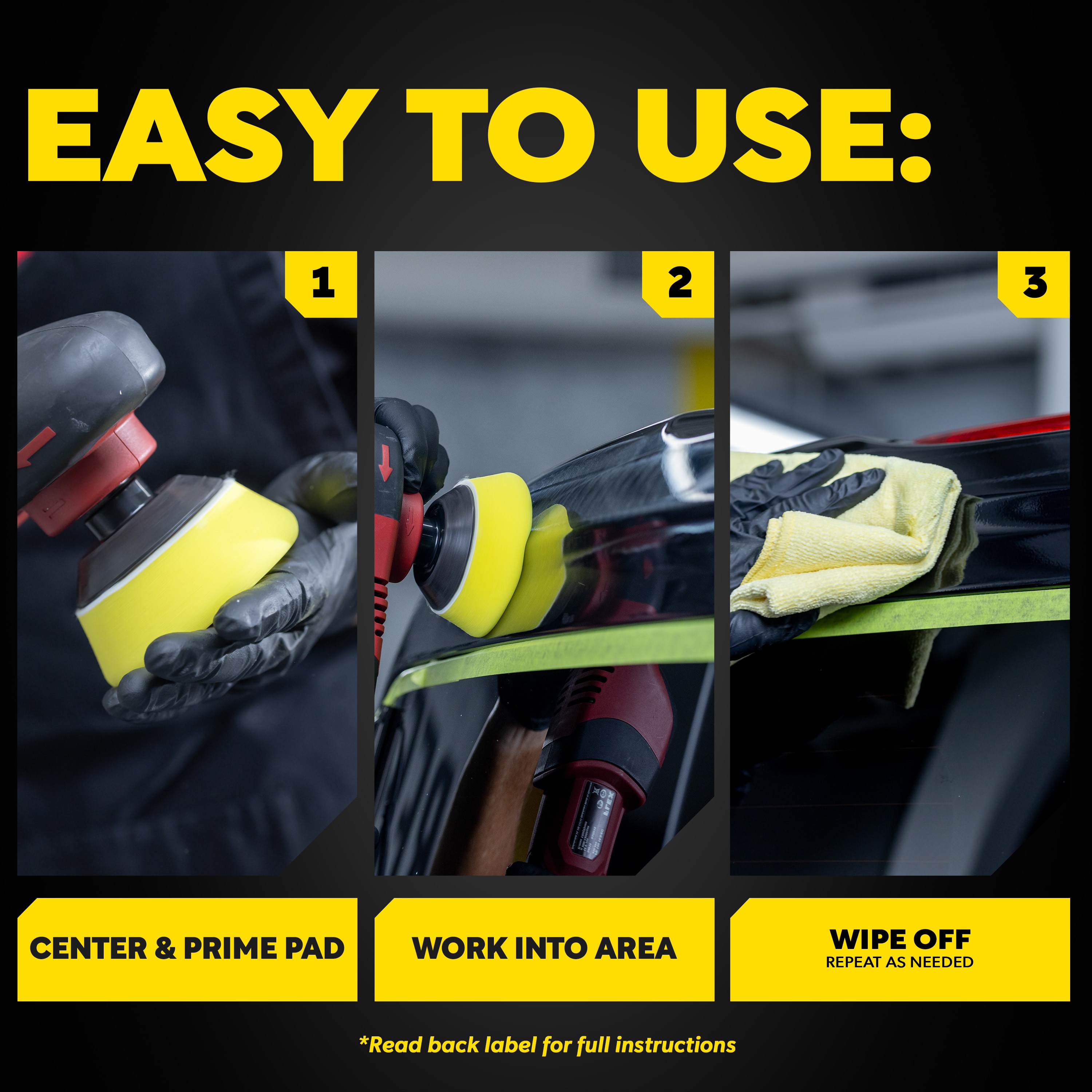 M3PFP3 3in Foam Polishing Pad