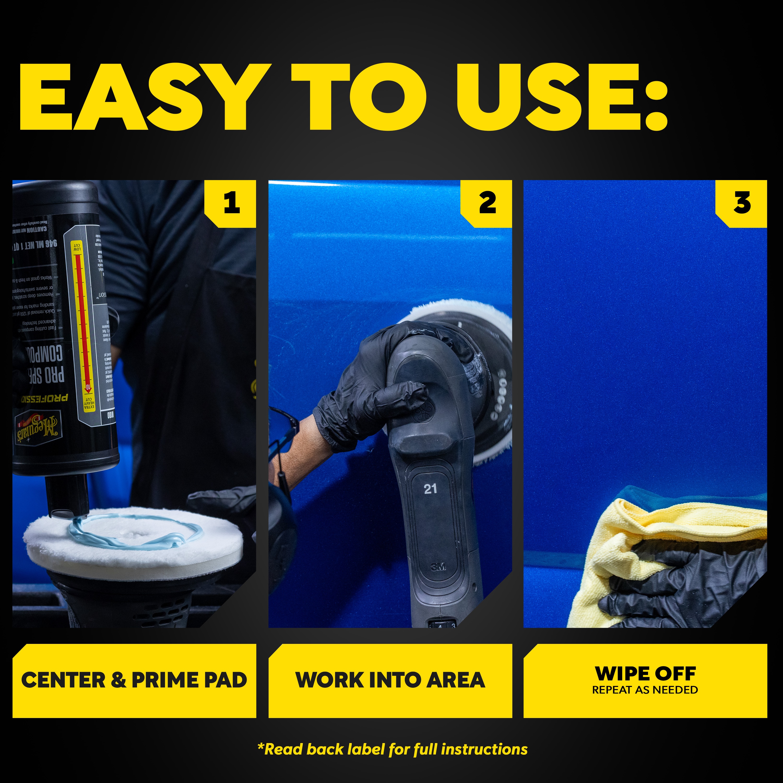 M6MFP2 6in Microfiber Pad