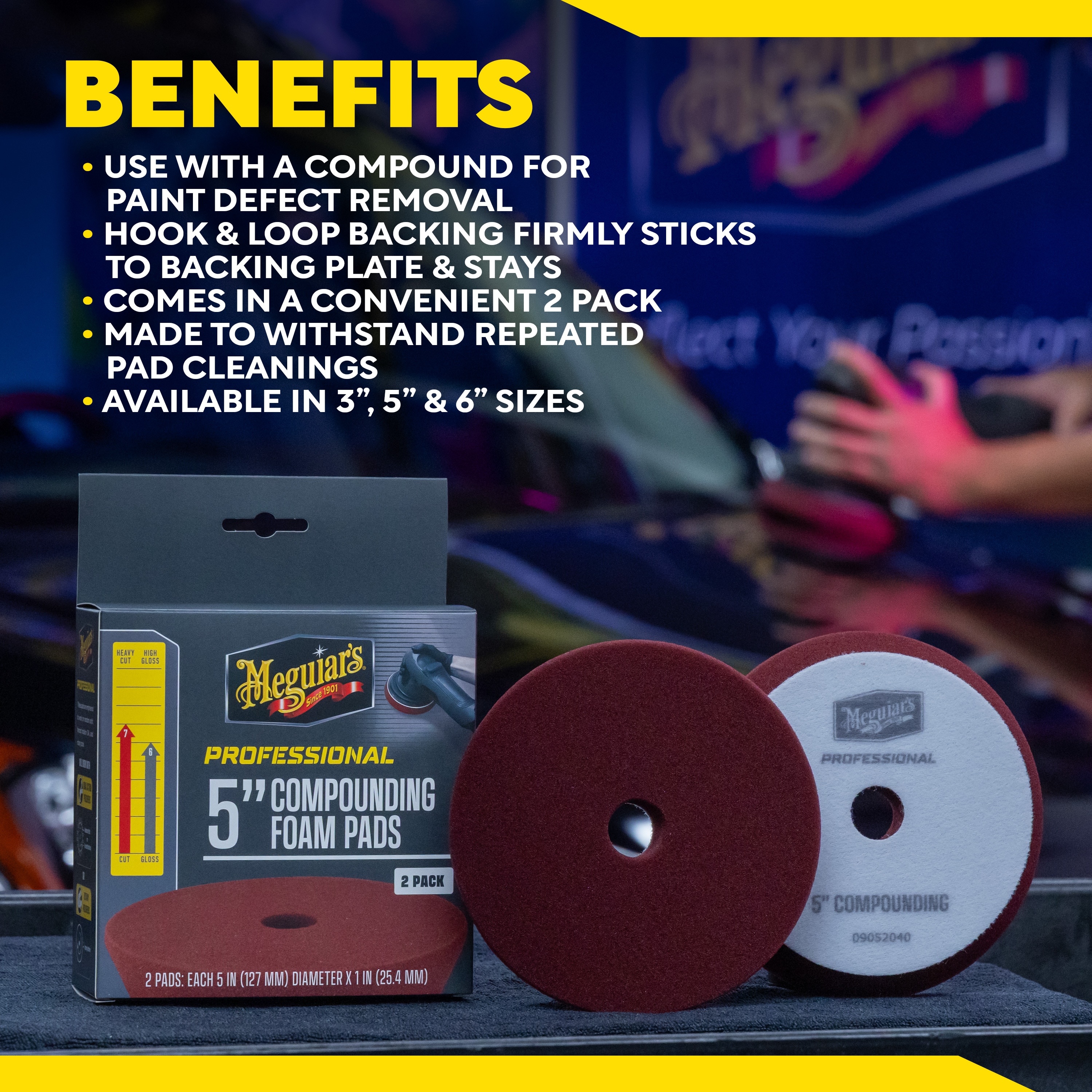 M5CFP2 5in Foam Compounding Pad