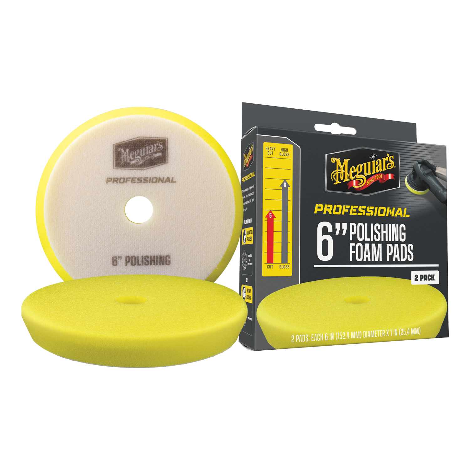 M6PFP2 6in Foam Polishing Pad