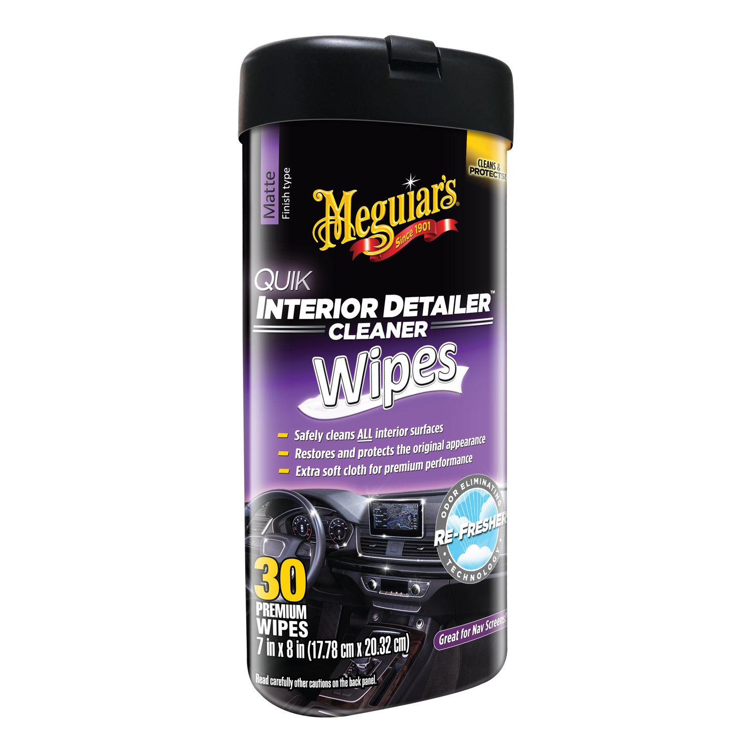 G13600_QuikInteriorDetailerWipes