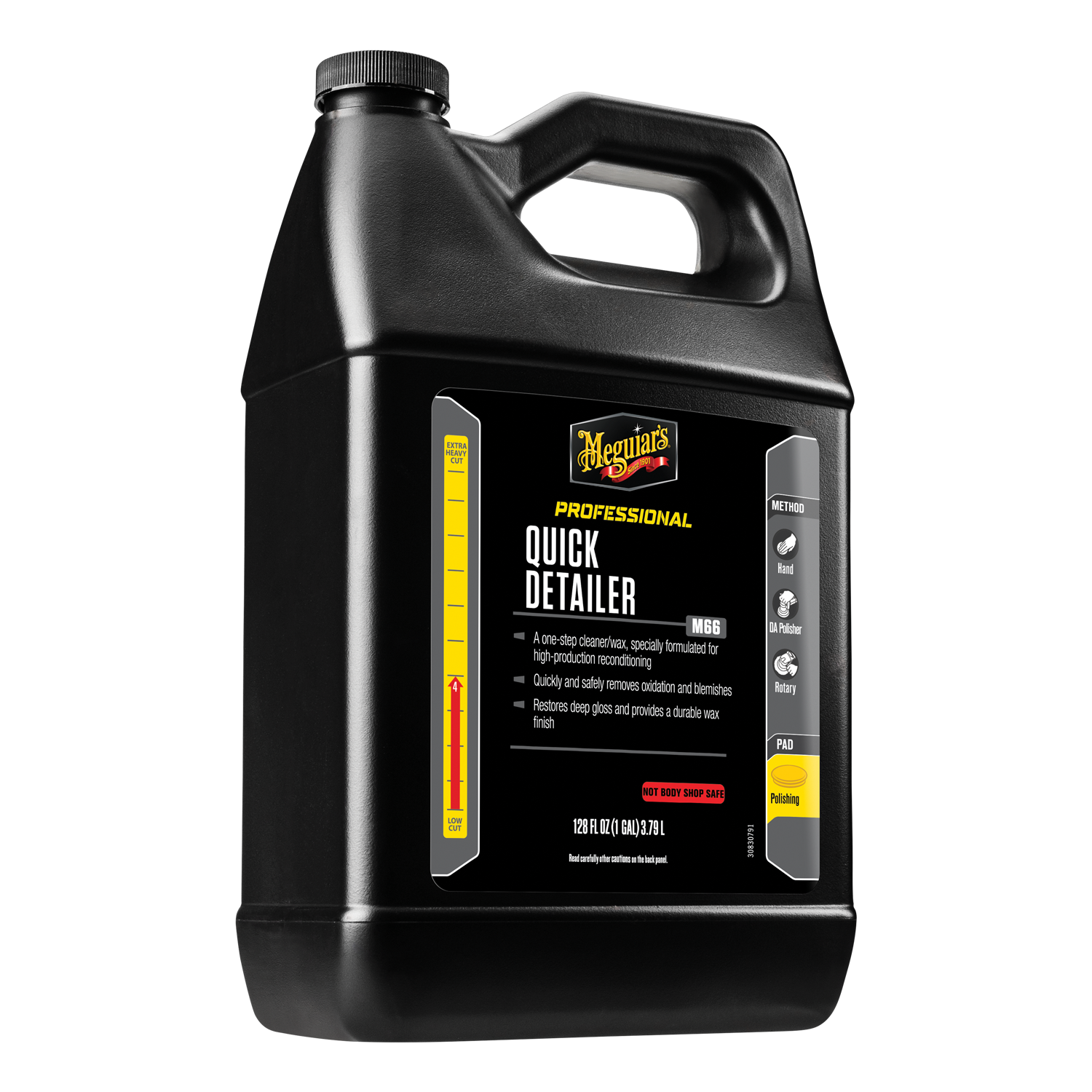 Meguiar's Professional M66 Quik Detailer, M6601, 1gal