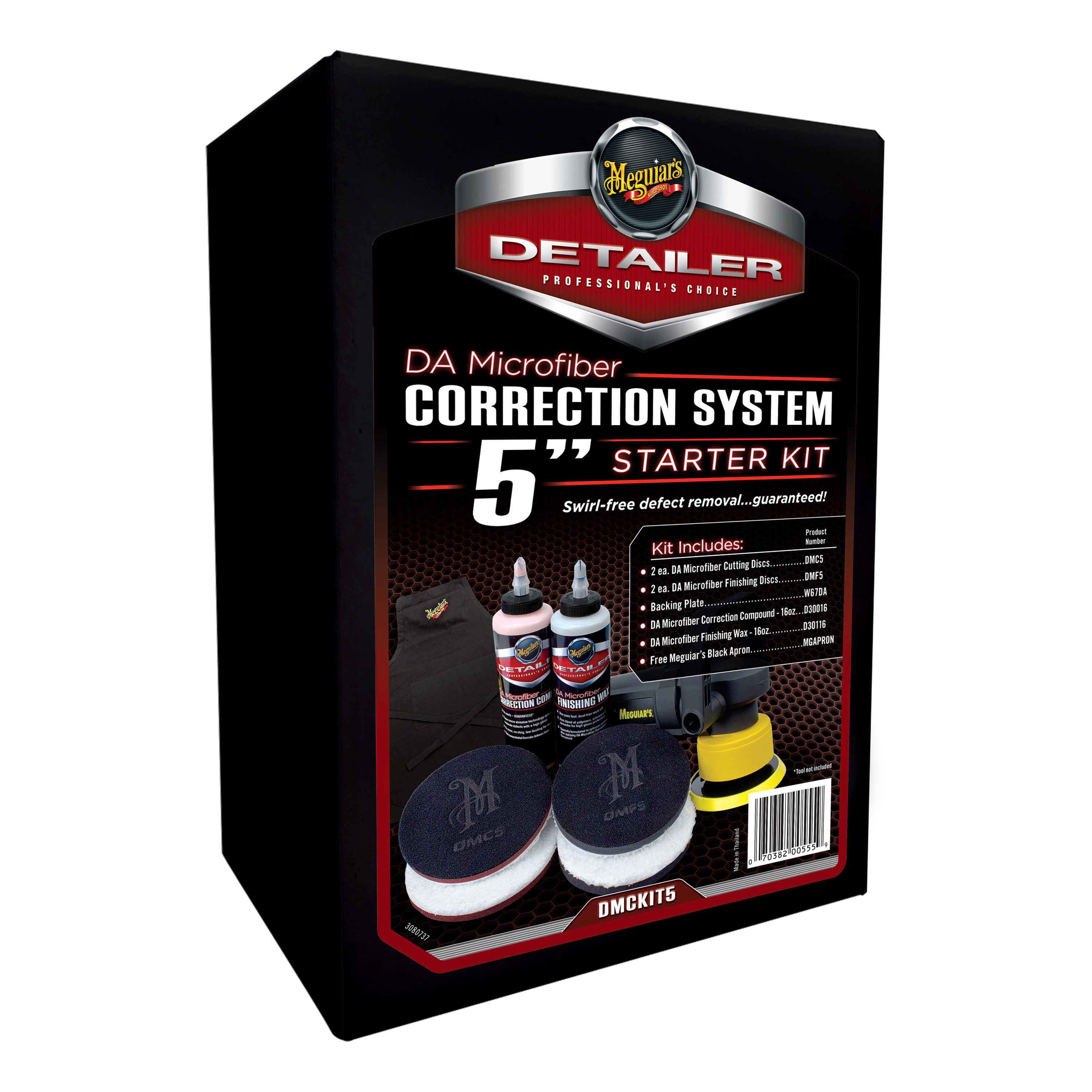 Meguiar's DA Microfiber Correction System 5 Starter Kit – Complete Paint  Correction Kit – DMCKIT5