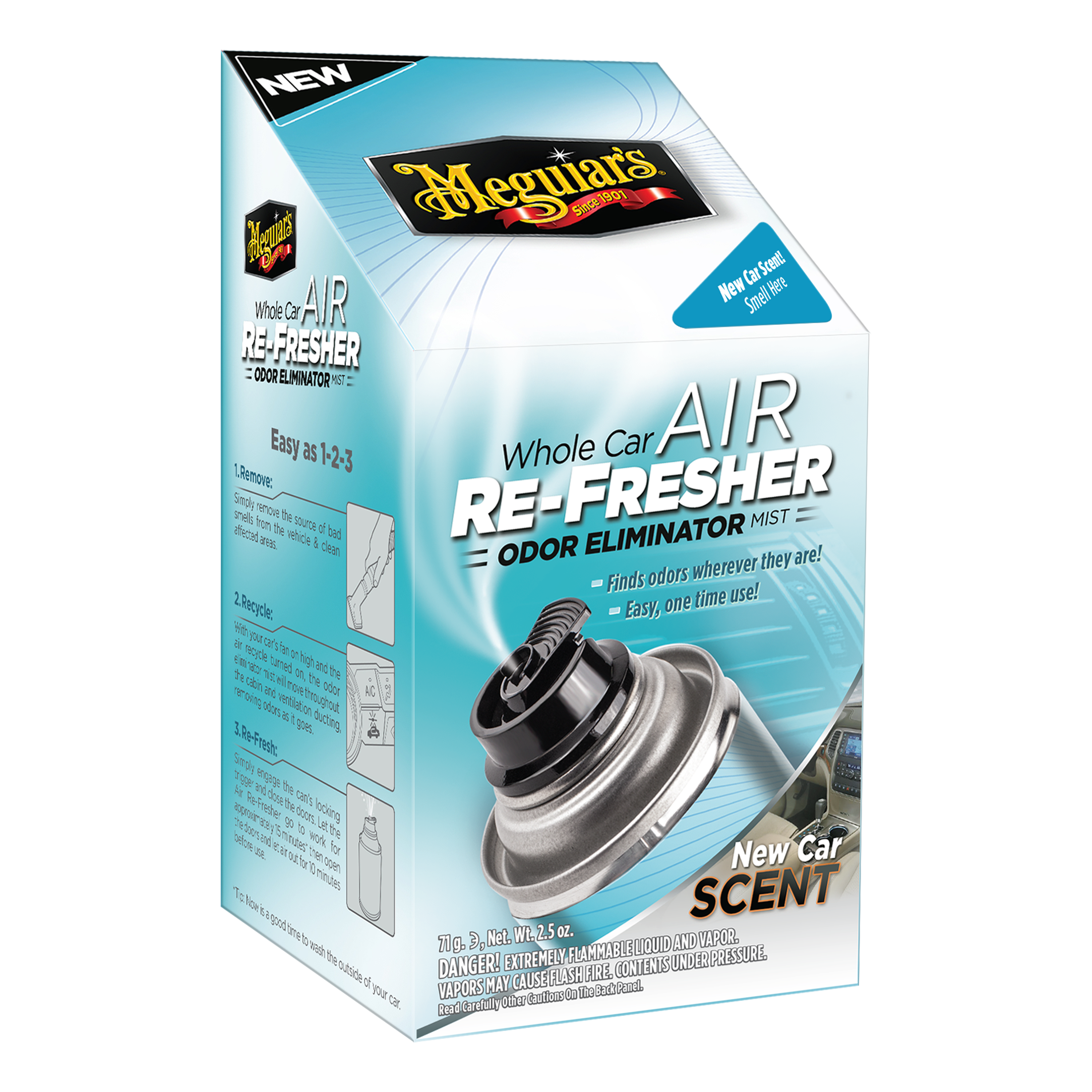 Meguiar's G16402 Whole Air Re-fresher Odor Eliminator Mist Car Scent 1 for sale online 