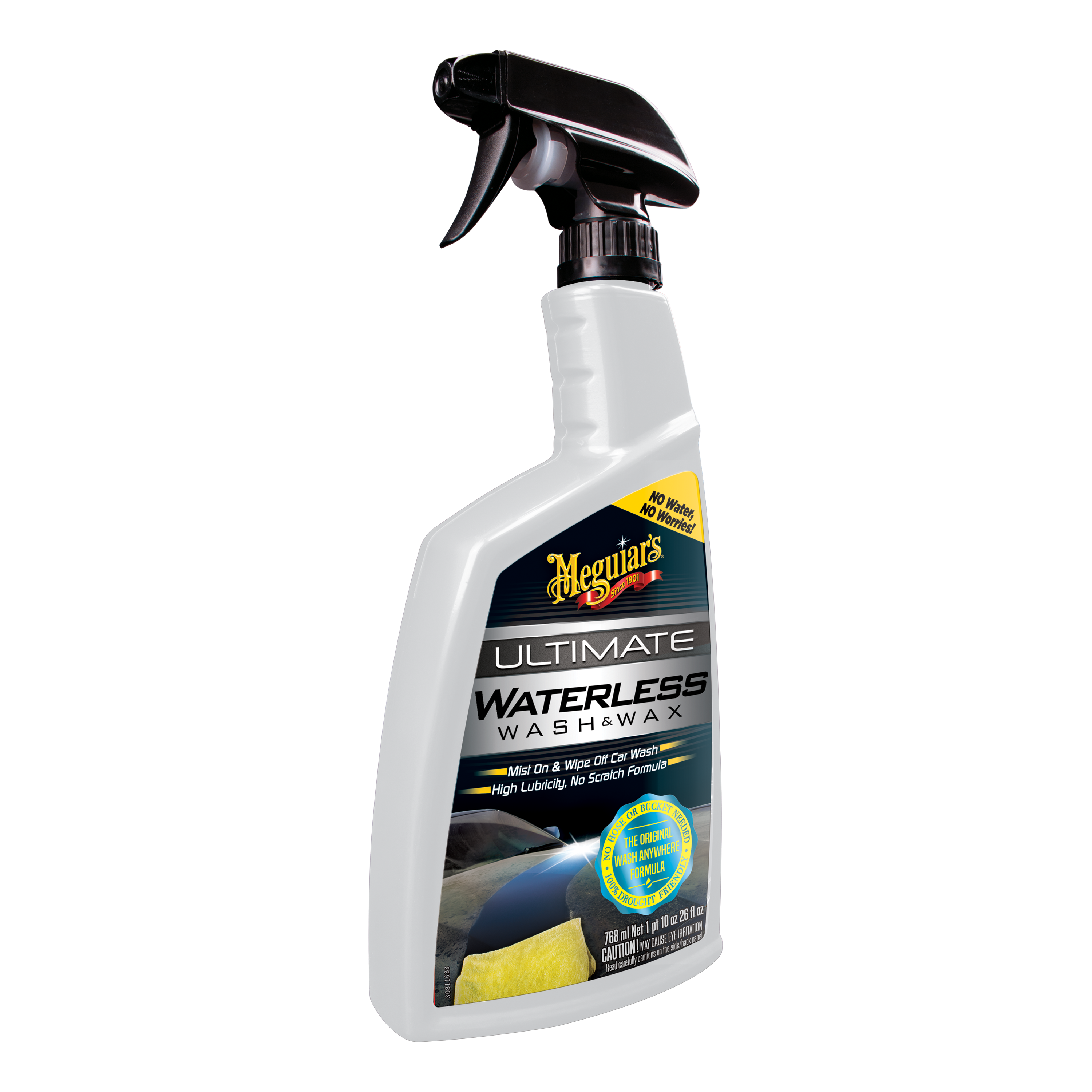 MEGUIARS G3626 ULTIMATE WATERLESS WASH & WAX 768ml - SmitsGroup