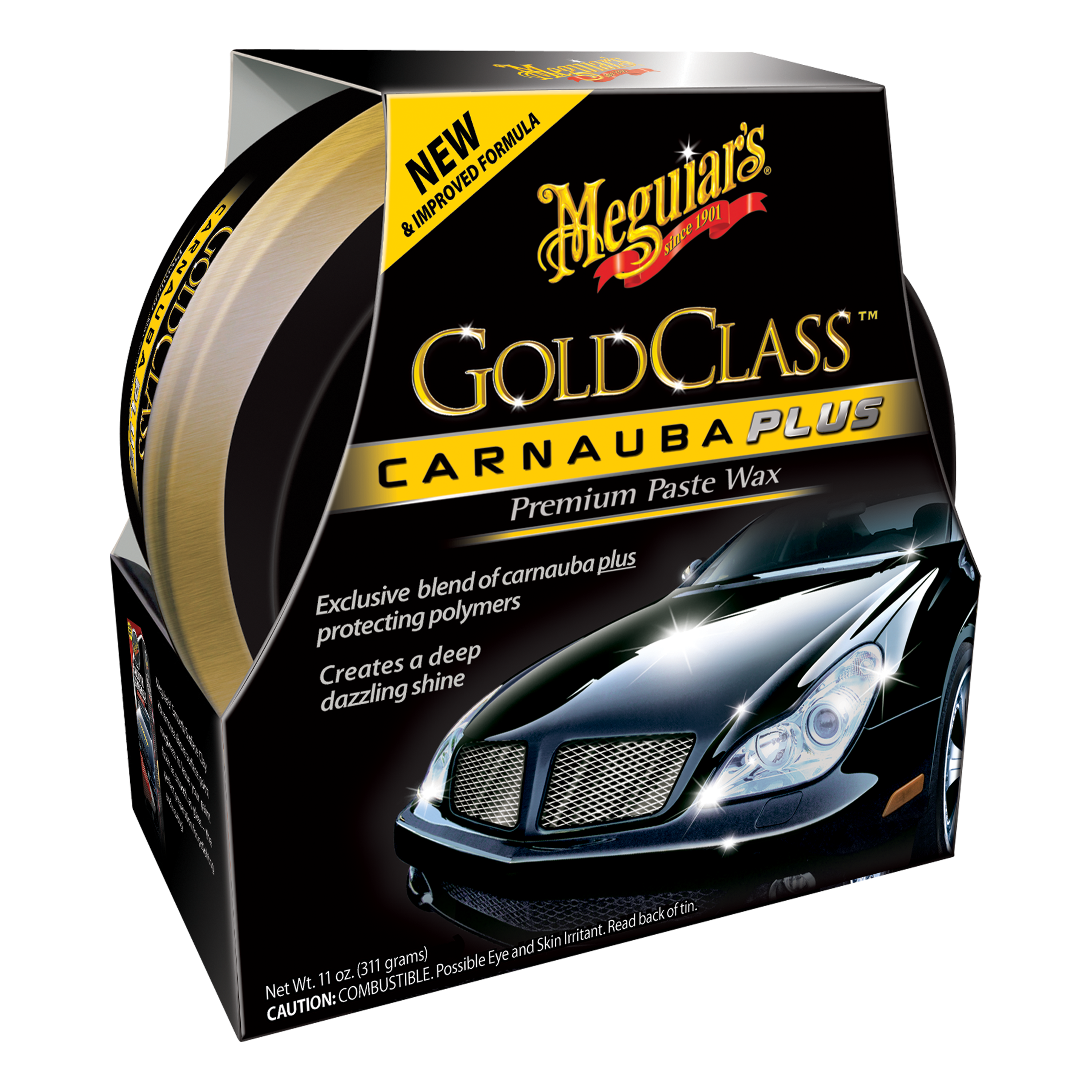 Meguiar's® Gold Class™ Carnauba Plus Premium Paste Wax, G7014J, 11 oz.,  Paste