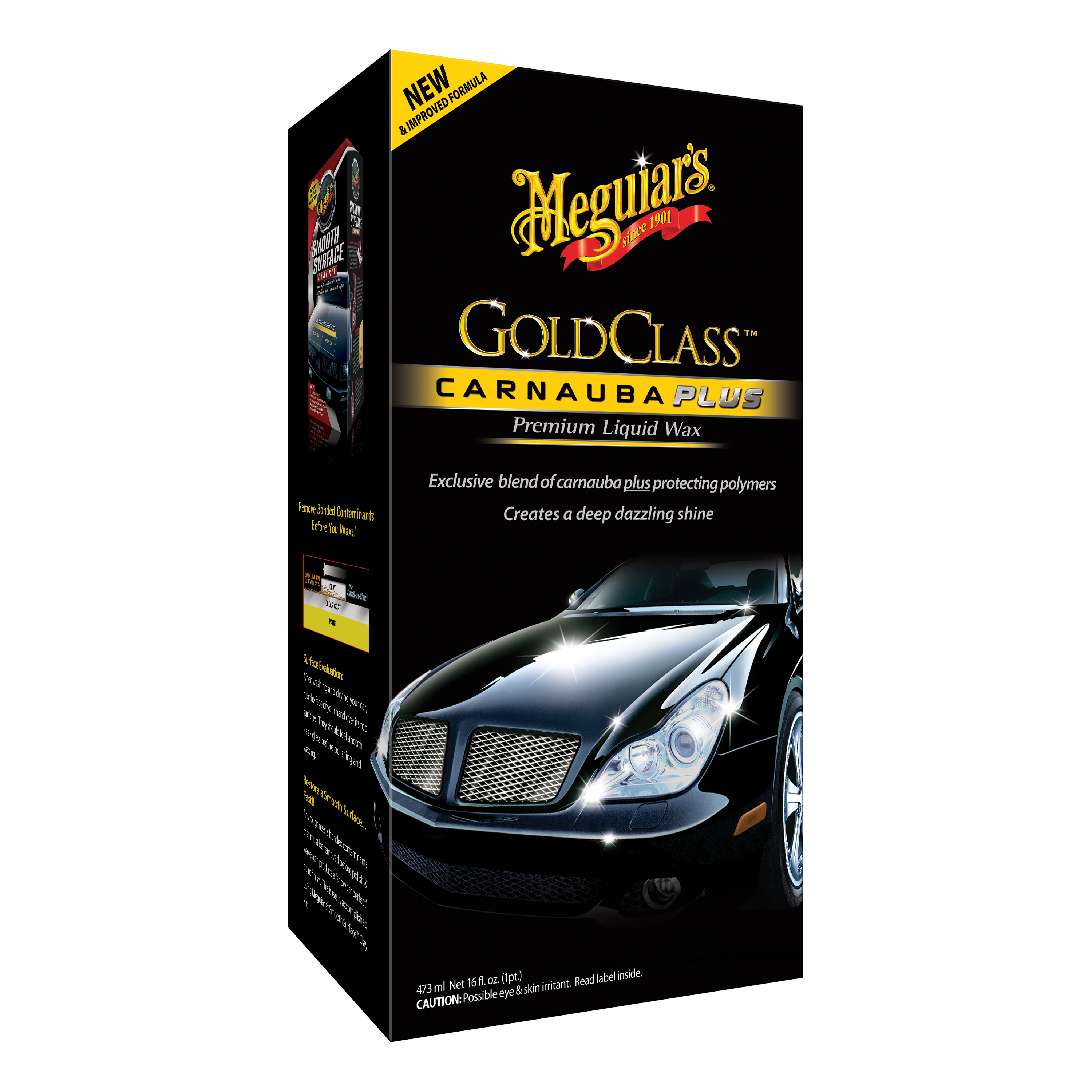 Meguiar's Gold Class Carnauba Plus Premium Quik Wax - Premium Spray Wax for  a High Gloss Finish - Easy Application Carnauba Wax - 16 Oz