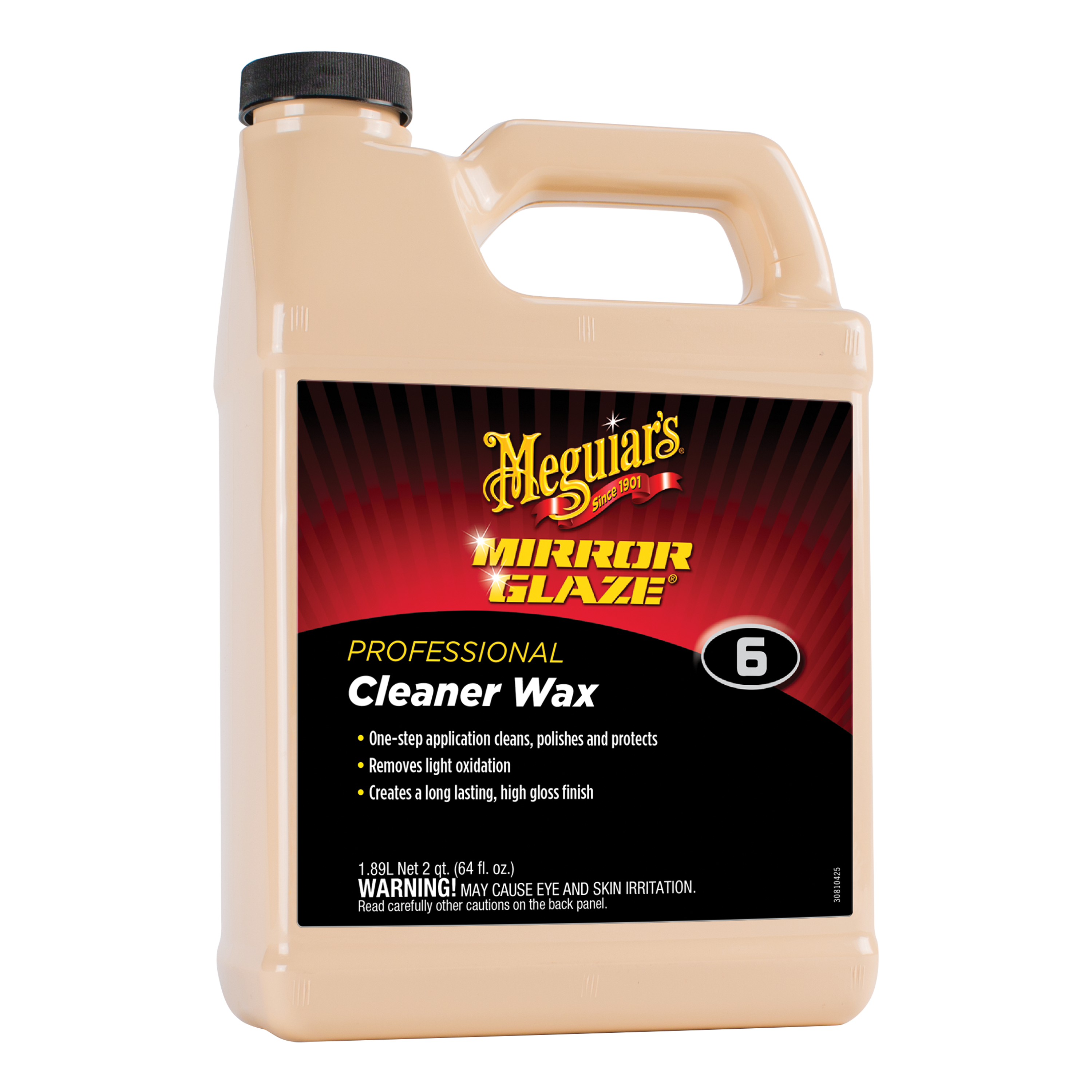 M6 Mirror Glaze® Cleaner Wax, 64 oz