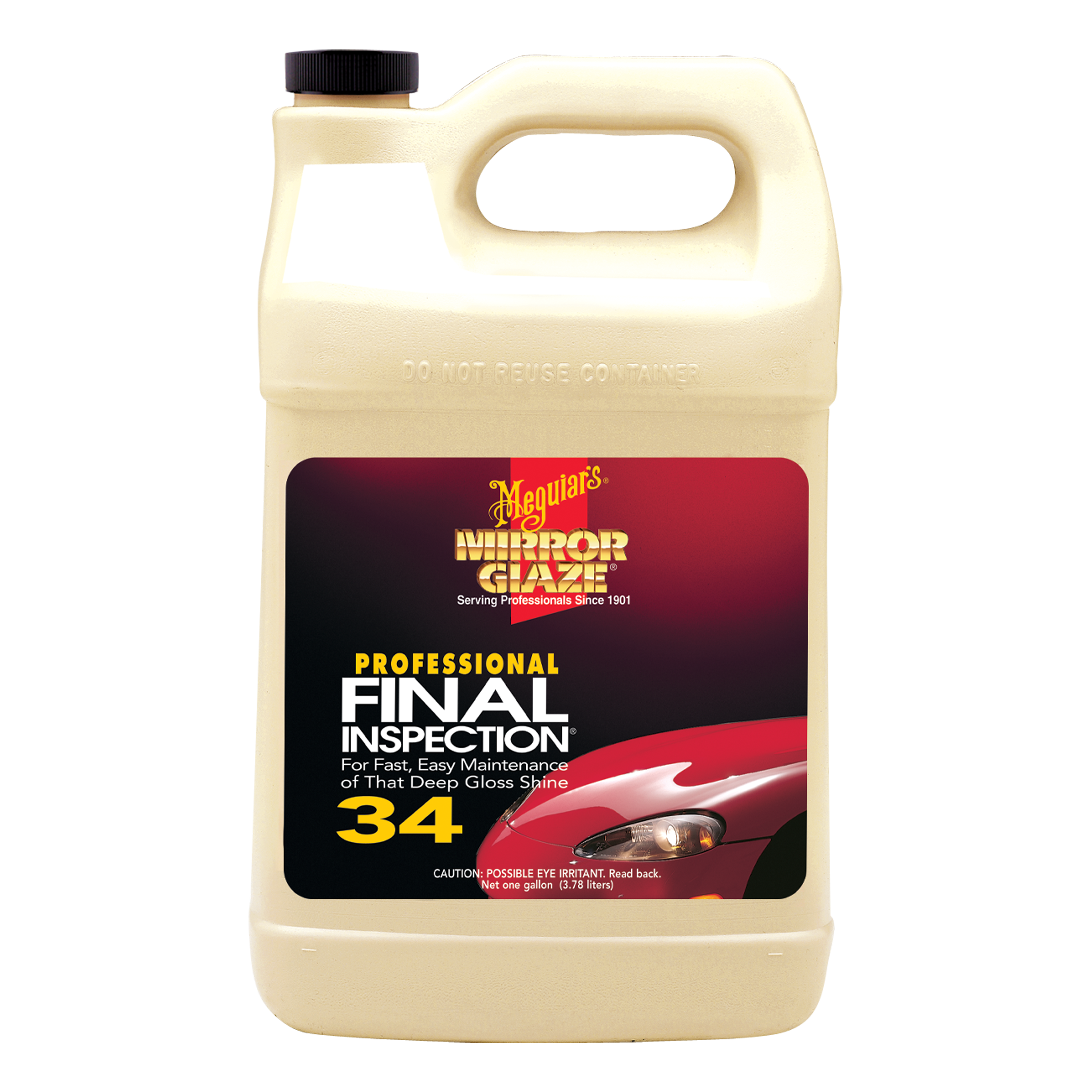 Meguiar's M34 Mirror Glaze Final Inspection – Professional Spray Detailer  for Final Touch – M3401, 1 gal