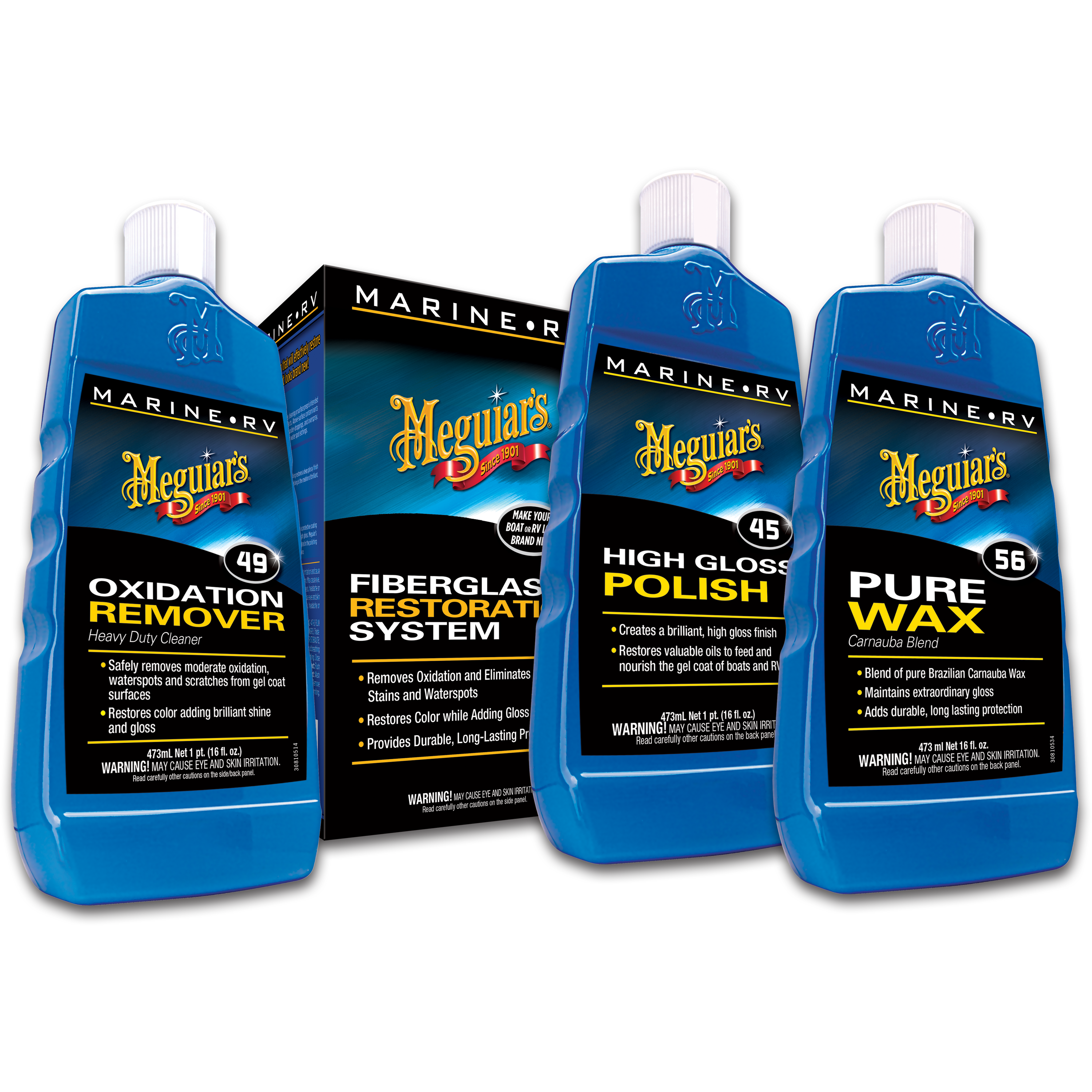 Meguiars MEGUIAR'S M-4965 MG Fiberglass Oxidation Removal Kit