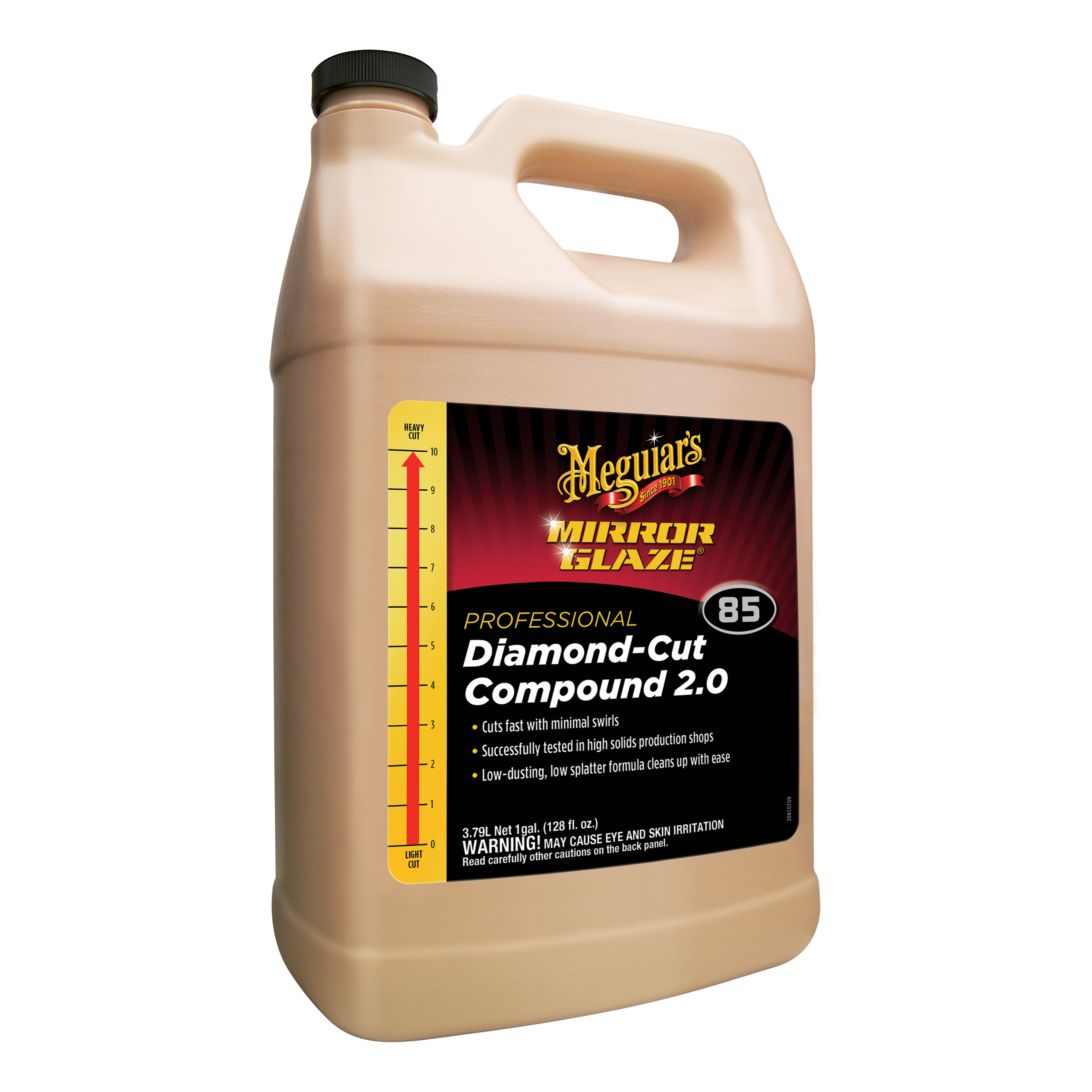 Meguiar's Mirror Glaze Diamond-Cut Compound 2.0 - 1 Gal. M8501 - The Home  Depot