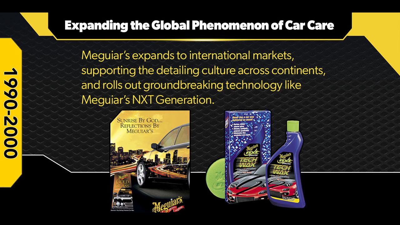 Meguiar's story 1990-2000