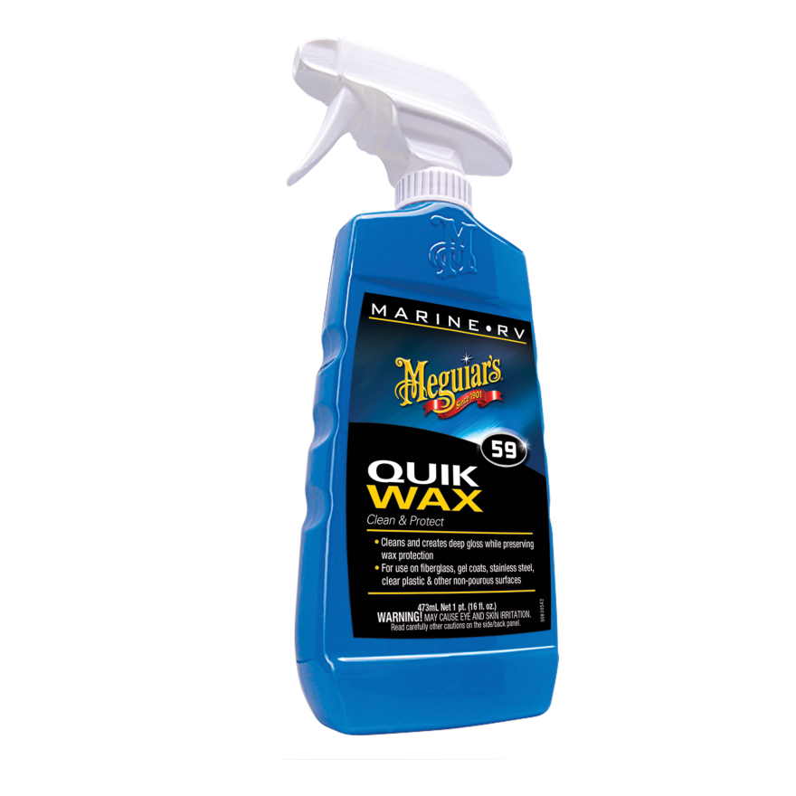 Meguiar's® Marine/RV Quik Wax® Clean & Protect, M5916, 16 Oz, Spray