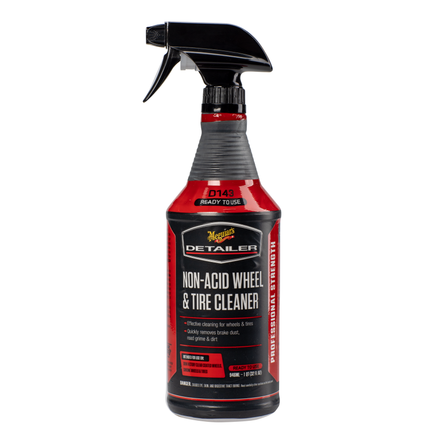 Meguiar's NonAcid Wheel & Tire Cleaner Clean Tires & Wheels Without