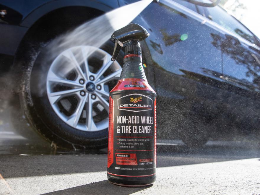 Meguiar's NonAcid Wheel & Tire Cleaner Clean Tires & Wheels Without