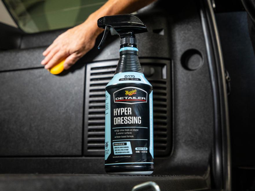 Meguiar's Hyper Dressing High Shine Finish for Rubber, Plastic