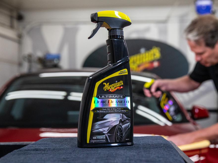 Meguiar's Ultimate Quik Detailer, Light Paint Cleaning and Enhanced