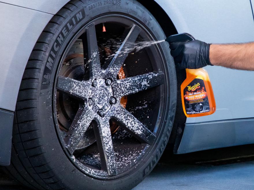 Meguiar's Hot Rims Black Wheel Cleaner, Best Cleaner For Matte Black