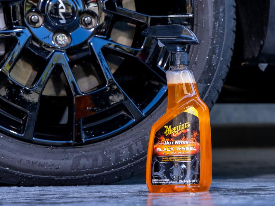Meguiar's Hot Rims Black Wheel Cleaner, Best Cleaner For Matte Black