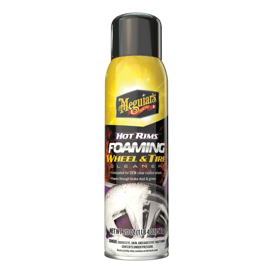 Meguiar's Hot Rims Foaming Wheel & Tire Cleaner - Quickly