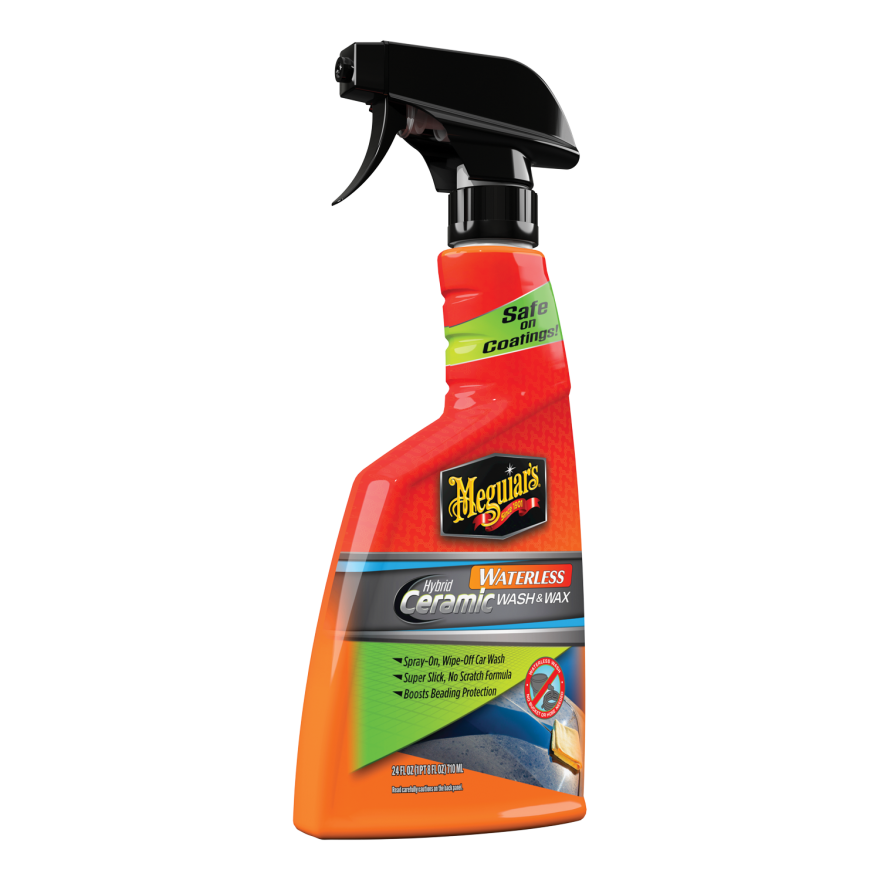 Meguiar’s Hybrid Ceramic Waterless Wash & Wax Waterless Car Wash for