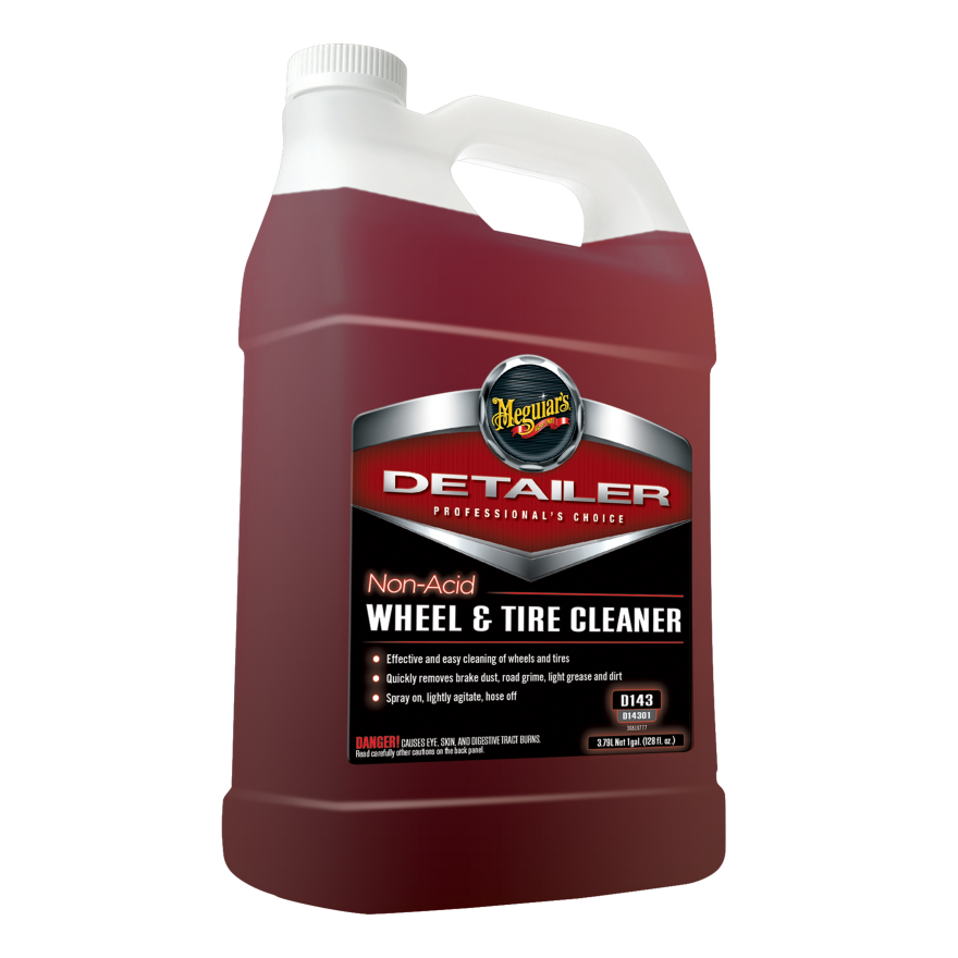 D143 Detailer Non Acid Wheel & Tire Cleaner, 1 Gallon Meguiar's