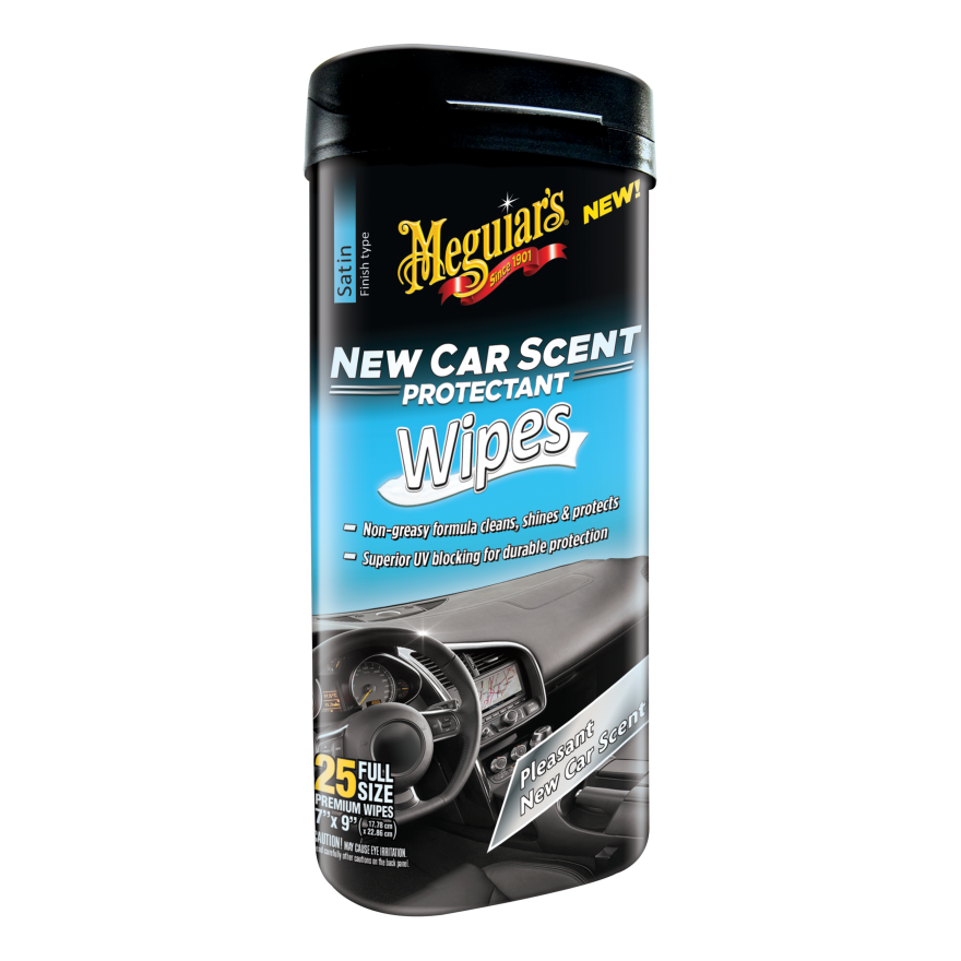 New Car Scent Protectant (Wipes) Meguiar's