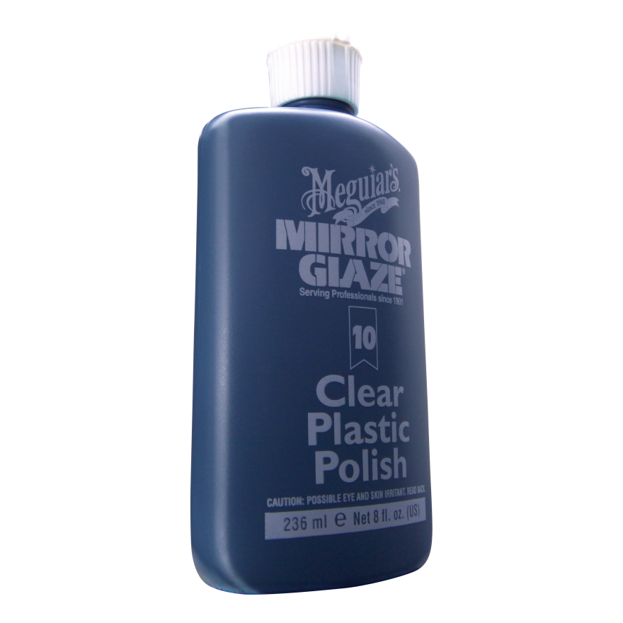M10 Mirror Glaze® Clear Plastic Polish, 8 oz Meguiar's