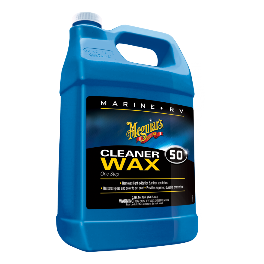 Meguiar's® Marine/RV One Step Cleaner Wax, M5001, 1 Gallon, Liquid