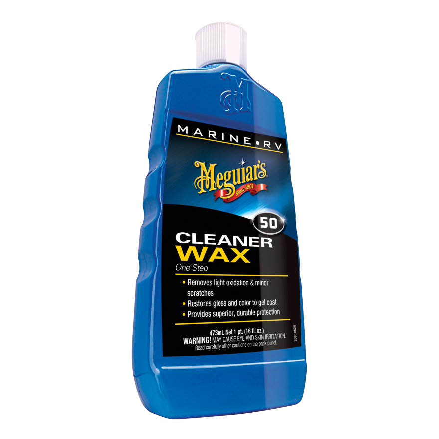 Meguiar's® Marine/RV One Step Cleaner Wax, M5016, 16 oz., Liquid