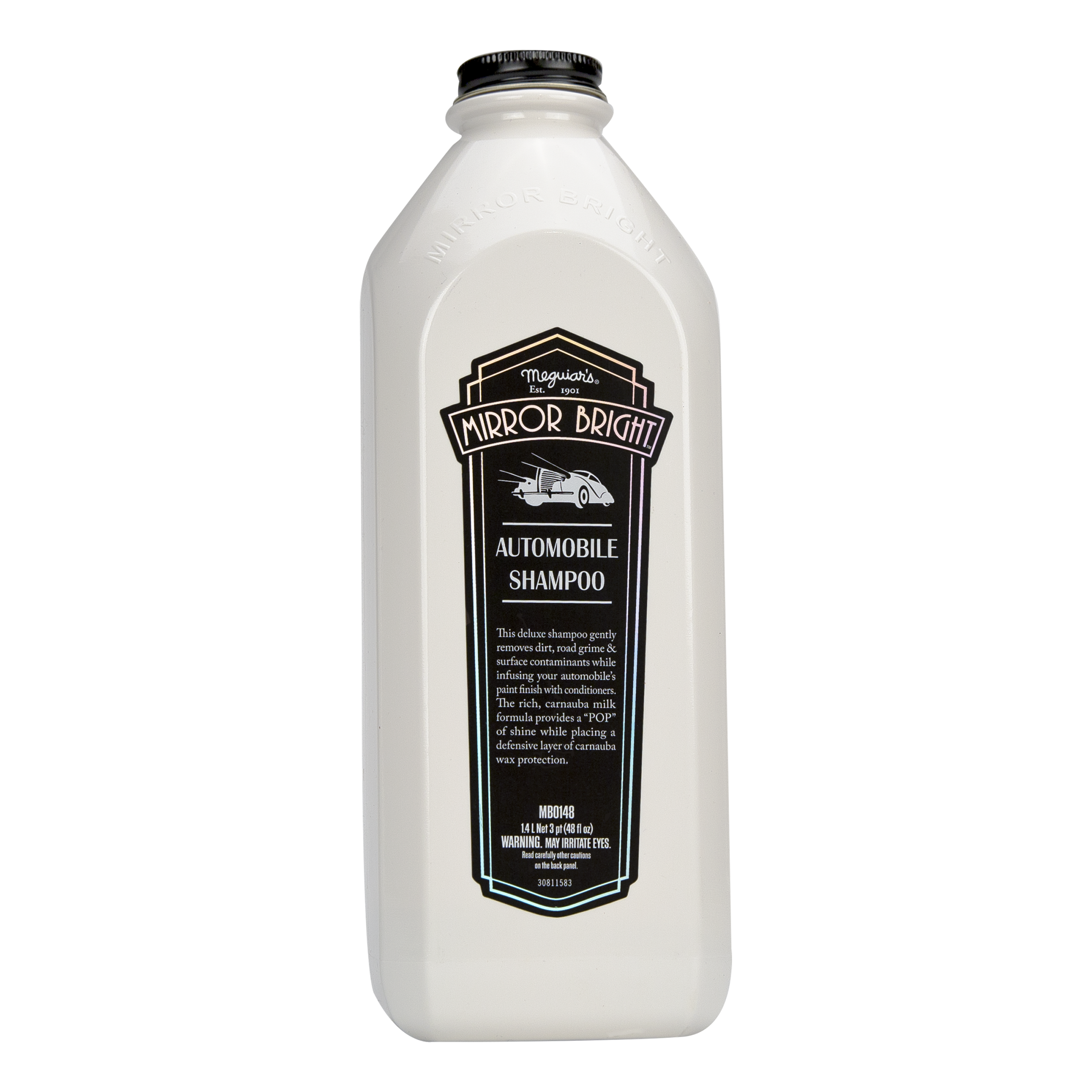 MB0148 Mirror Bright Automobile Shampoo, 48 oz.